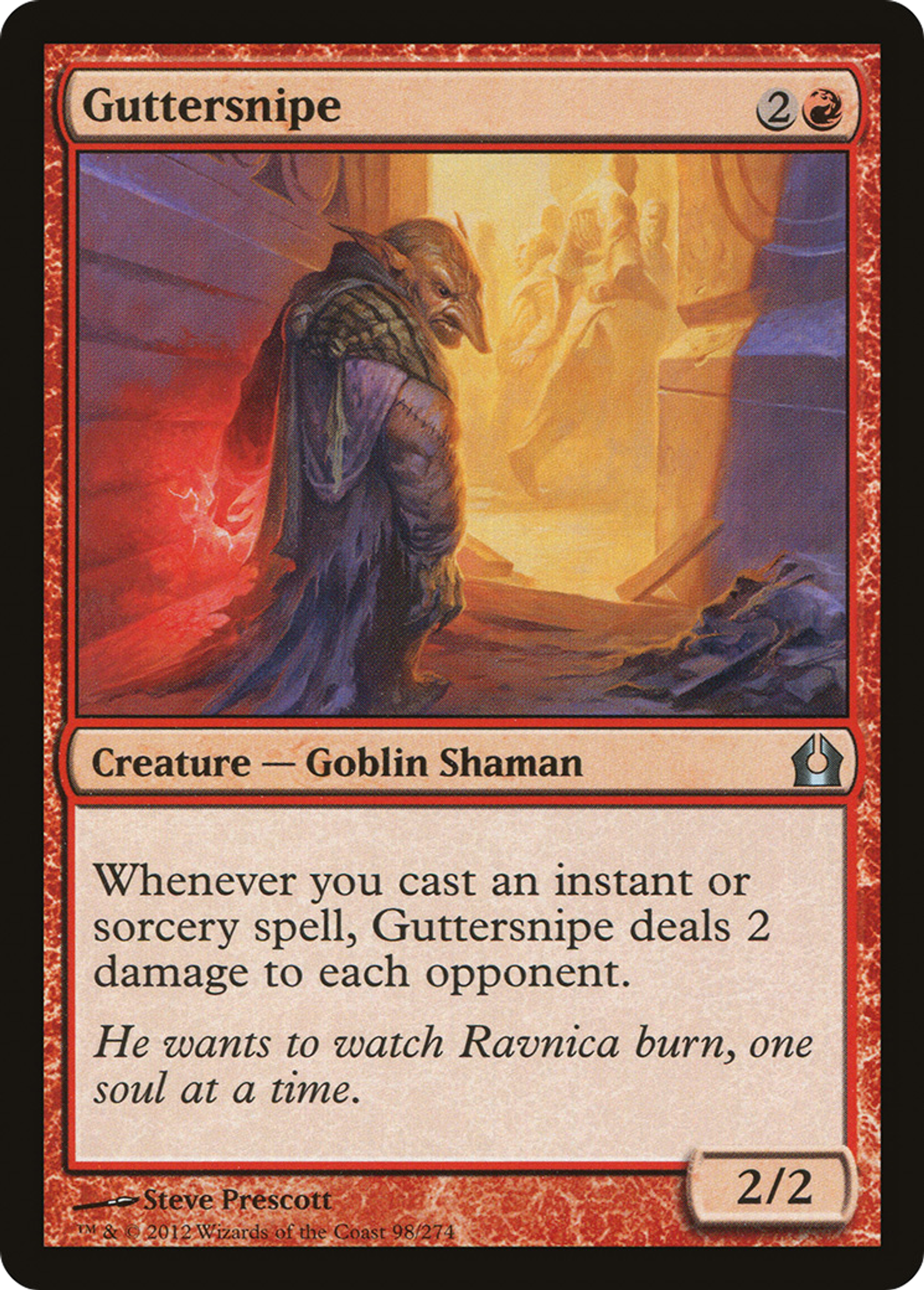Guttersnipe — Return to Ravnica — Magic: The Gathering