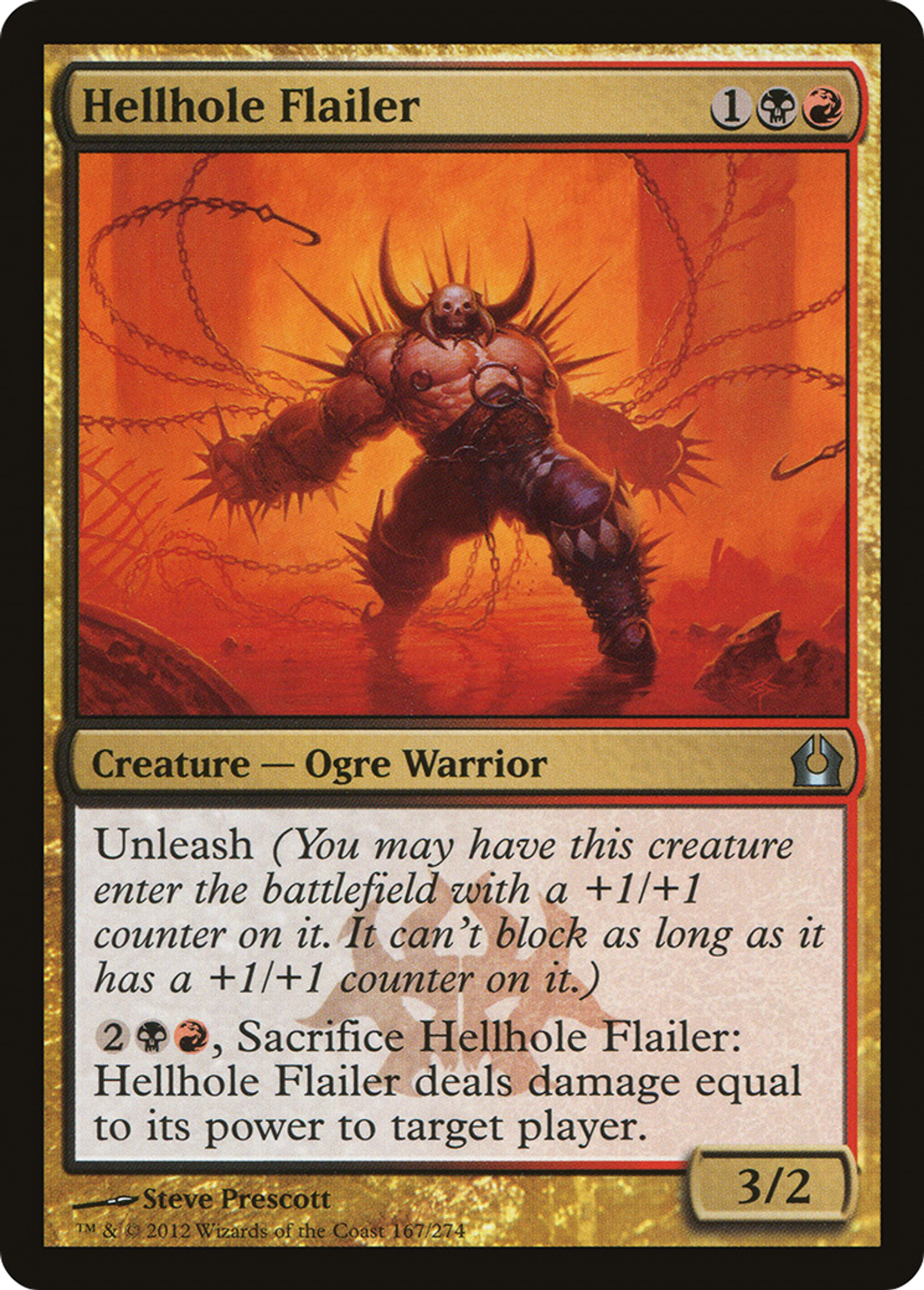 Cingleur du Trou d'enfer — Return to Ravnica — Magic: The Gathering