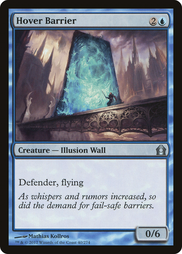 Hover Barrier — Return to Ravnica — Magic: The Gathering