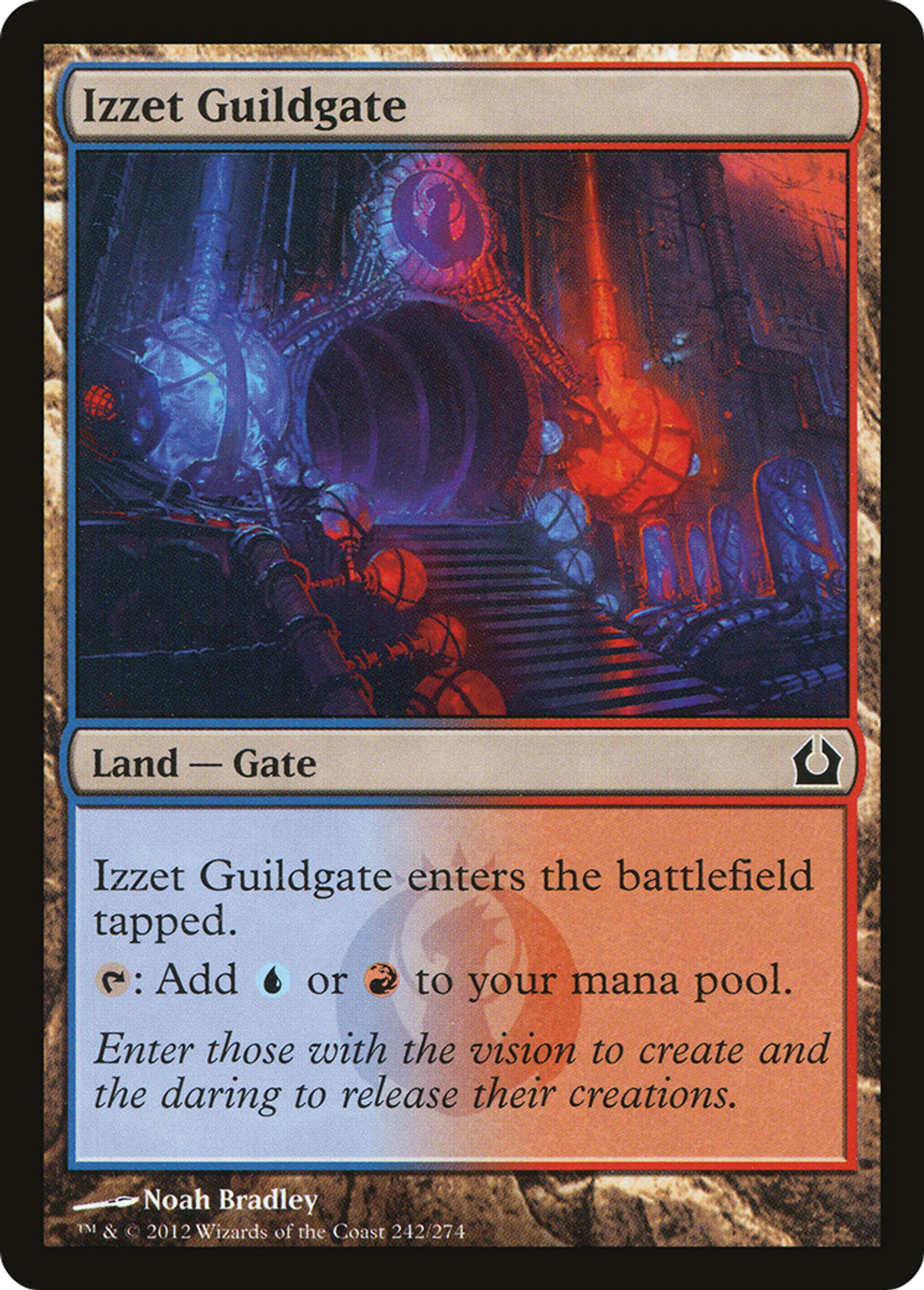 Porte de la guilde d'Izzet — Return to Ravnica — Magic: The Gathering