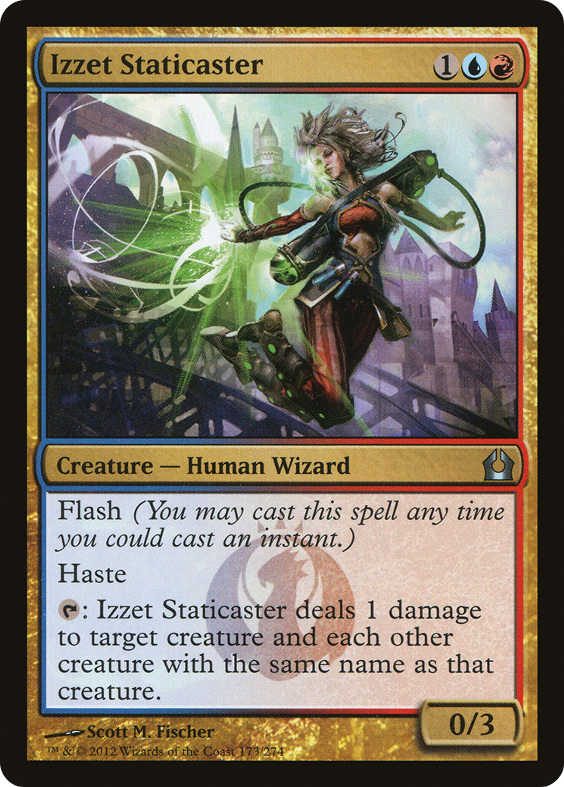 Incantatrice statique d'Izzet — Return to Ravnica — Magic: The Gathering