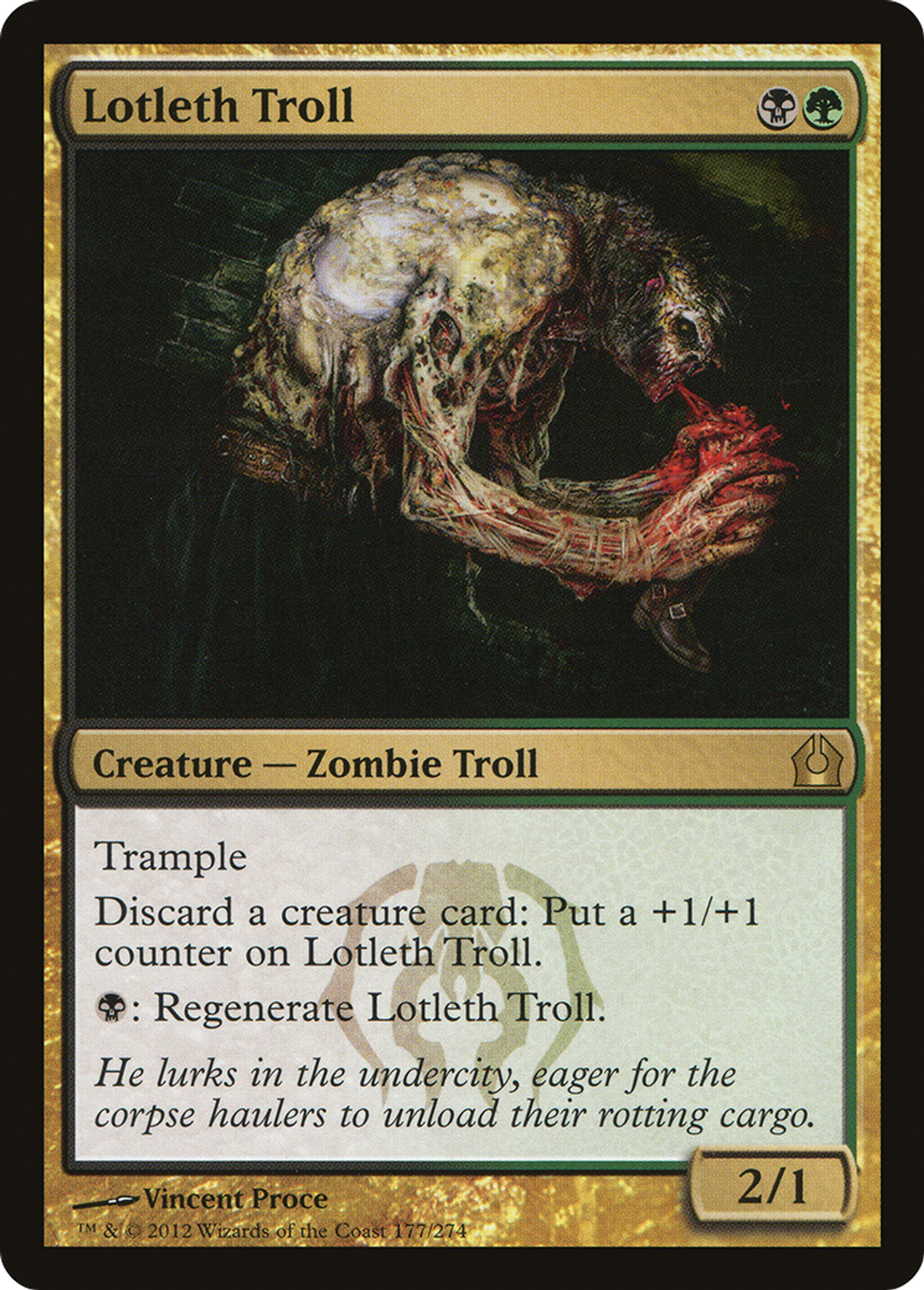 Troll de Lotleth — Return to Ravnica — Magic: The Gathering