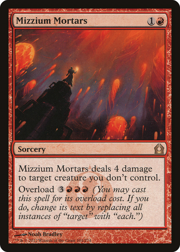 Mizzium Mortars — Return to Ravnica — Magic: The Gathering