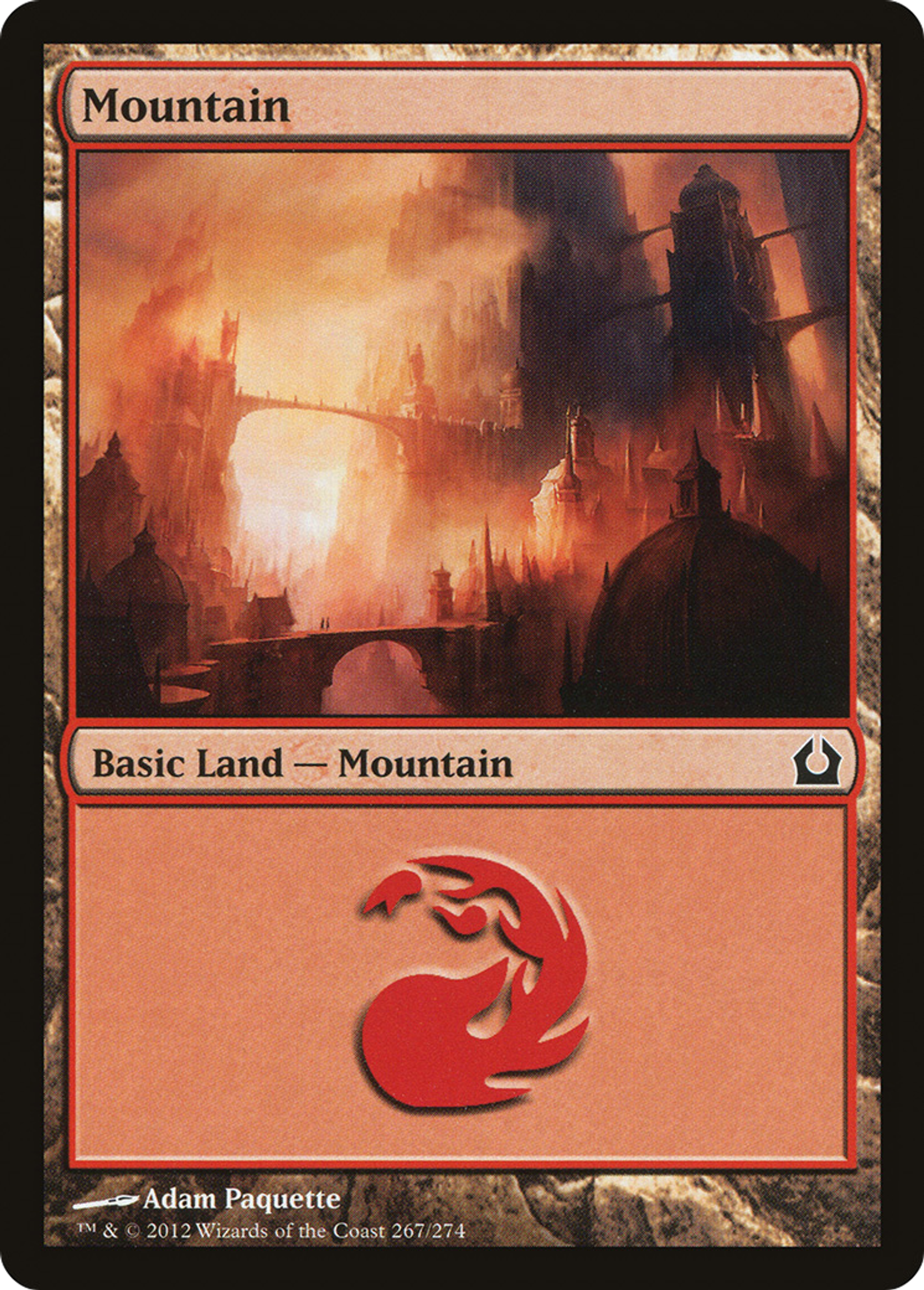 Mountain — Return to Ravnica — Magic: The Gathering
