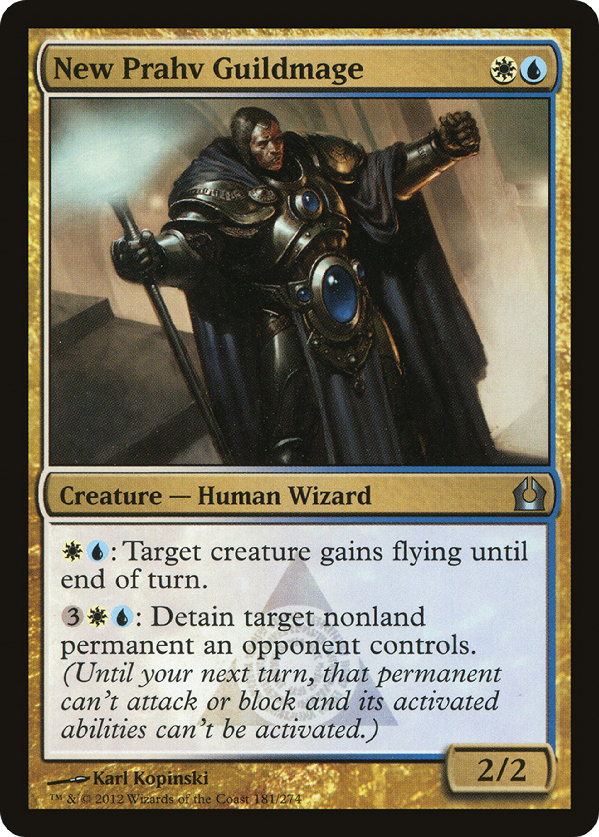 Ghildmage du Nouveau Prahv — Return to Ravnica — Magic: The Gathering