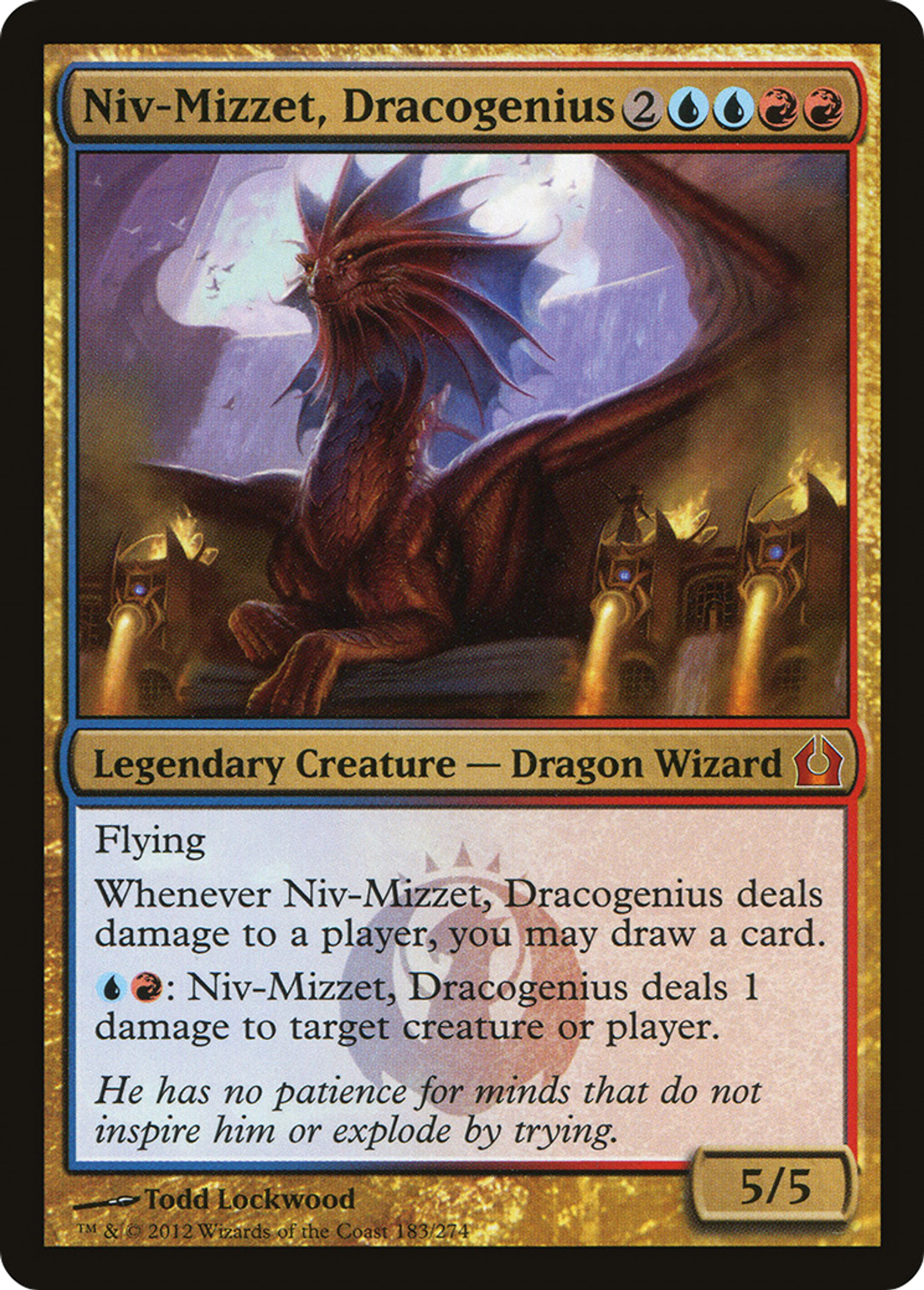 Niv-Mizzet, dracogénie — Return to Ravnica — Magic: The Gathering