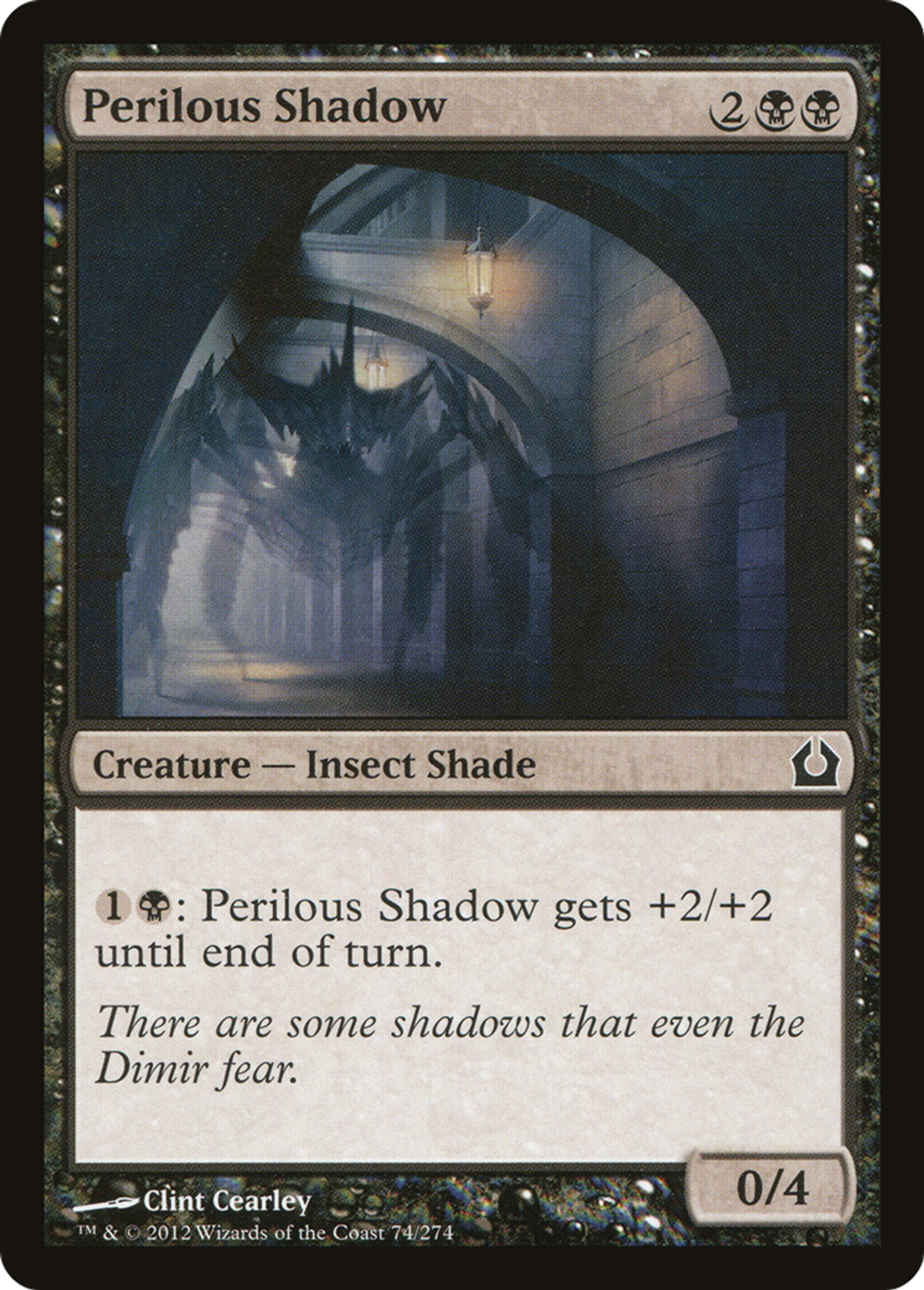 Perilous Shadow — Return to Ravnica — Magic: The Gathering