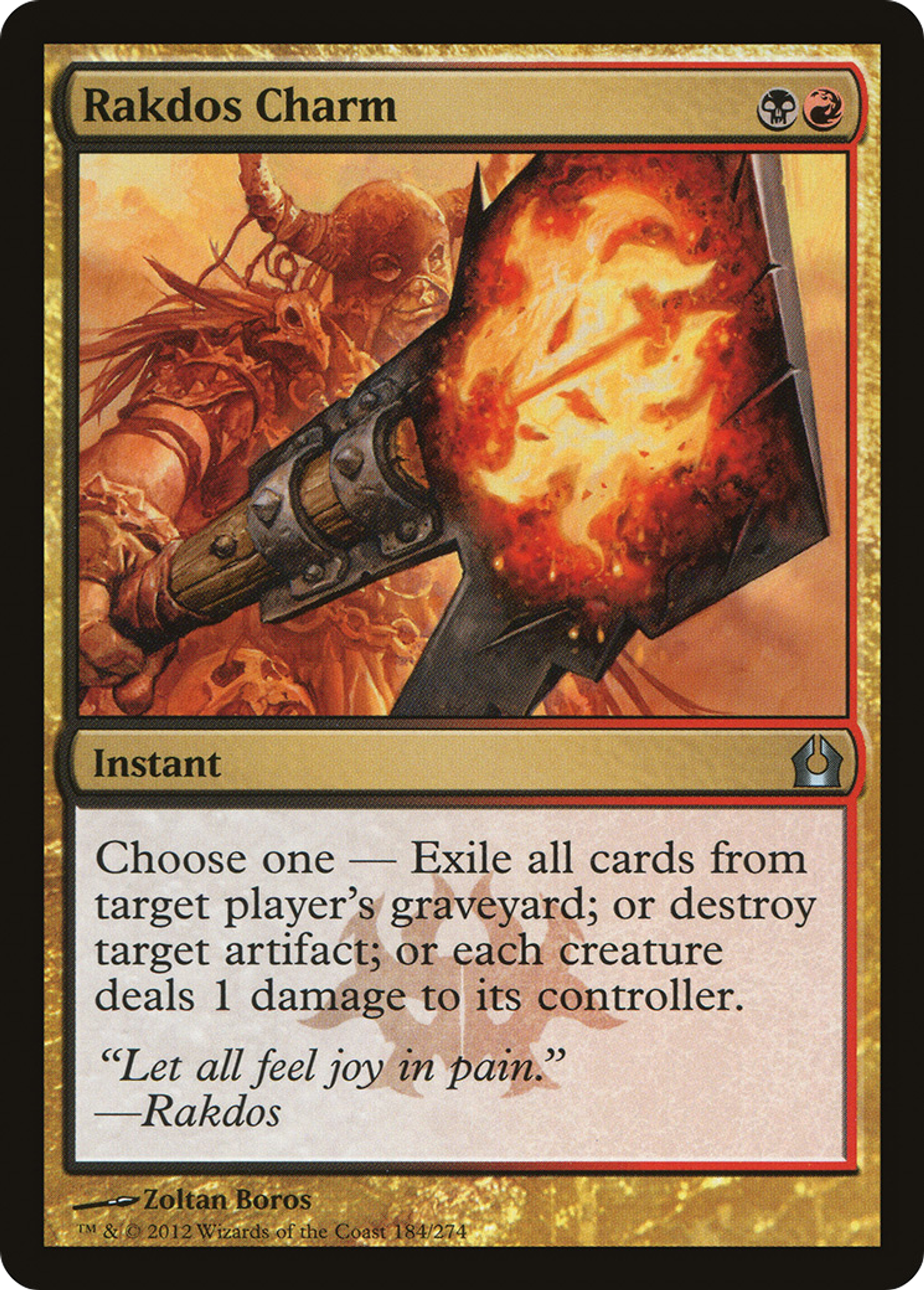Charme de Rakdos — Return to Ravnica — Magic: The Gathering