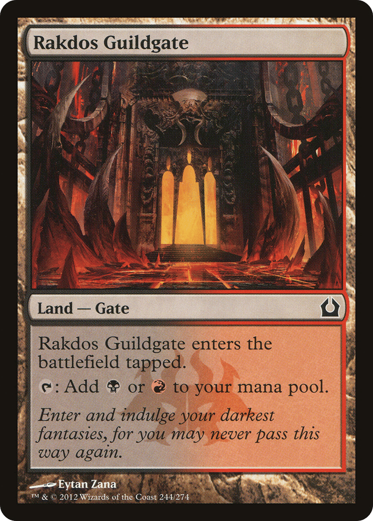 Rakdos Guildgate — Return to Ravnica — Magic: The Gathering