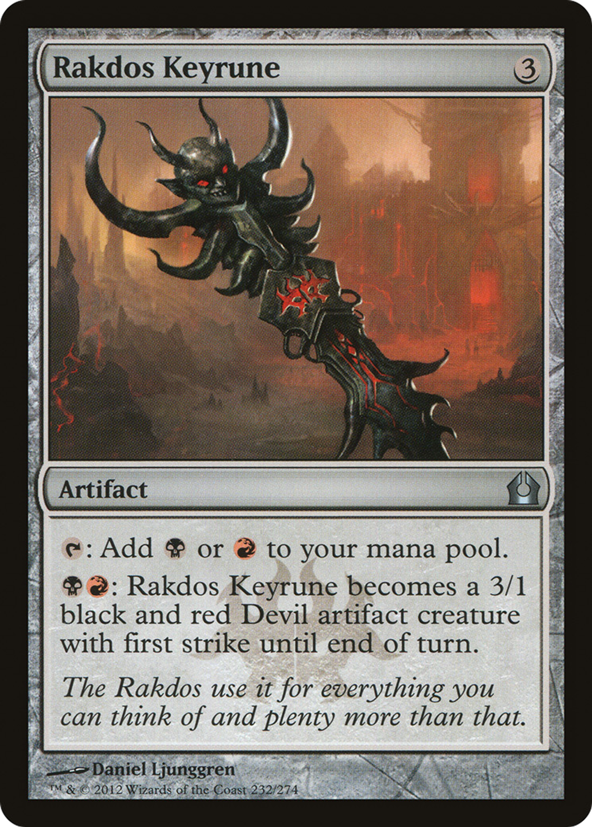 Runeclé de Rakdos — Return to Ravnica — Magic: The Gathering