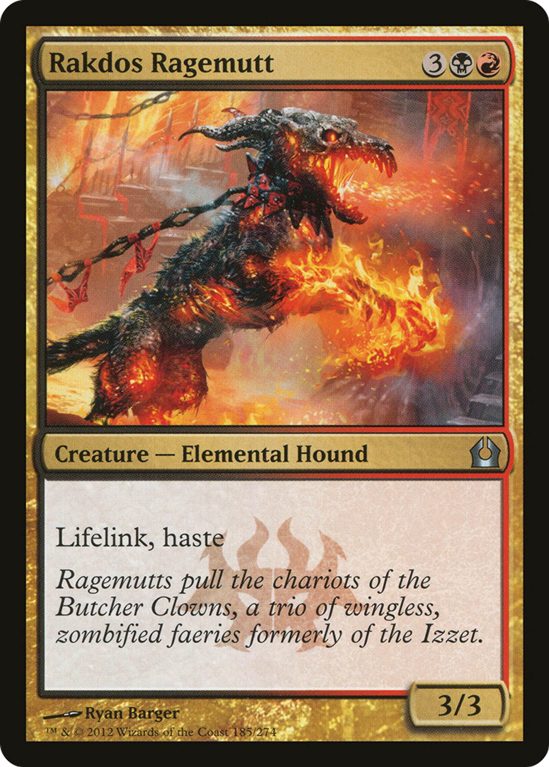 Rakdos Ragemutt — Return to Ravnica — Magic: The Gathering