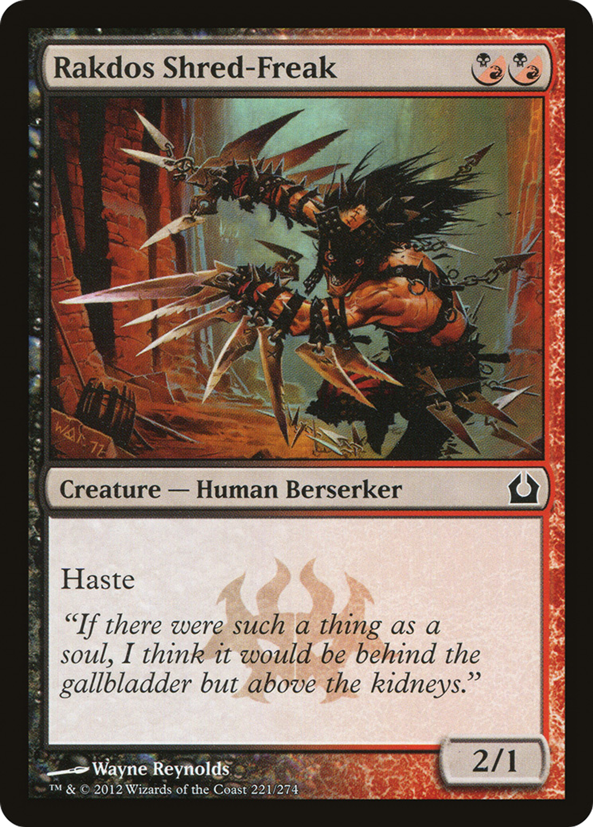 Dilacérateur rakdos — Return to Ravnica — Magic: The Gathering