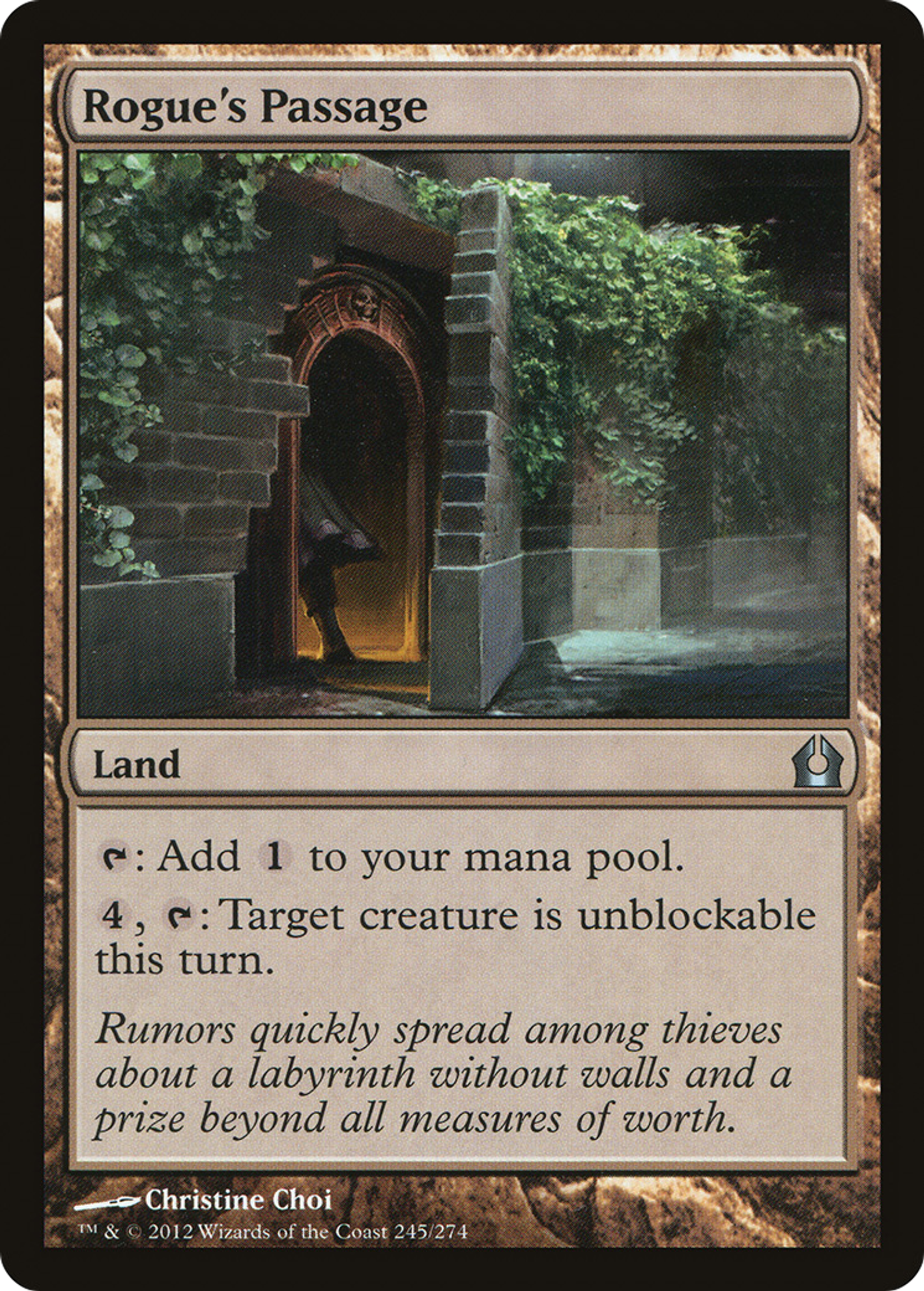 Passage des malandrins — Return to Ravnica — Magic: The Gathering