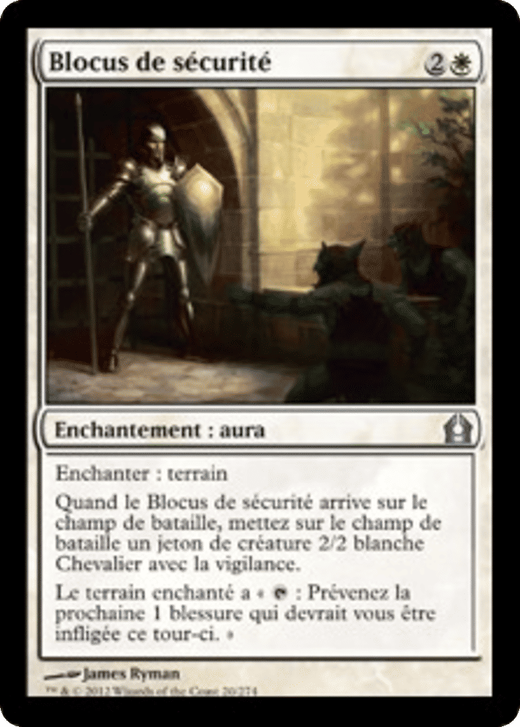 Blocus de sécurité — Return to Ravnica — Magic: The Gathering