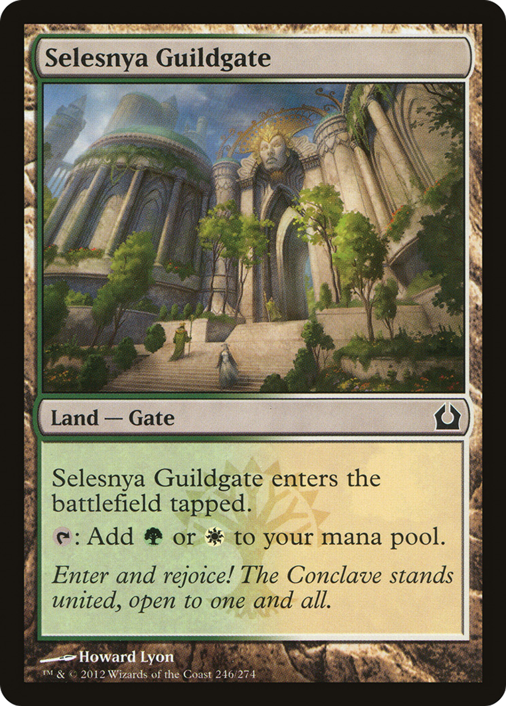 Porte de la guilde de Selesnya — Return to Ravnica — Magic: The Gathering