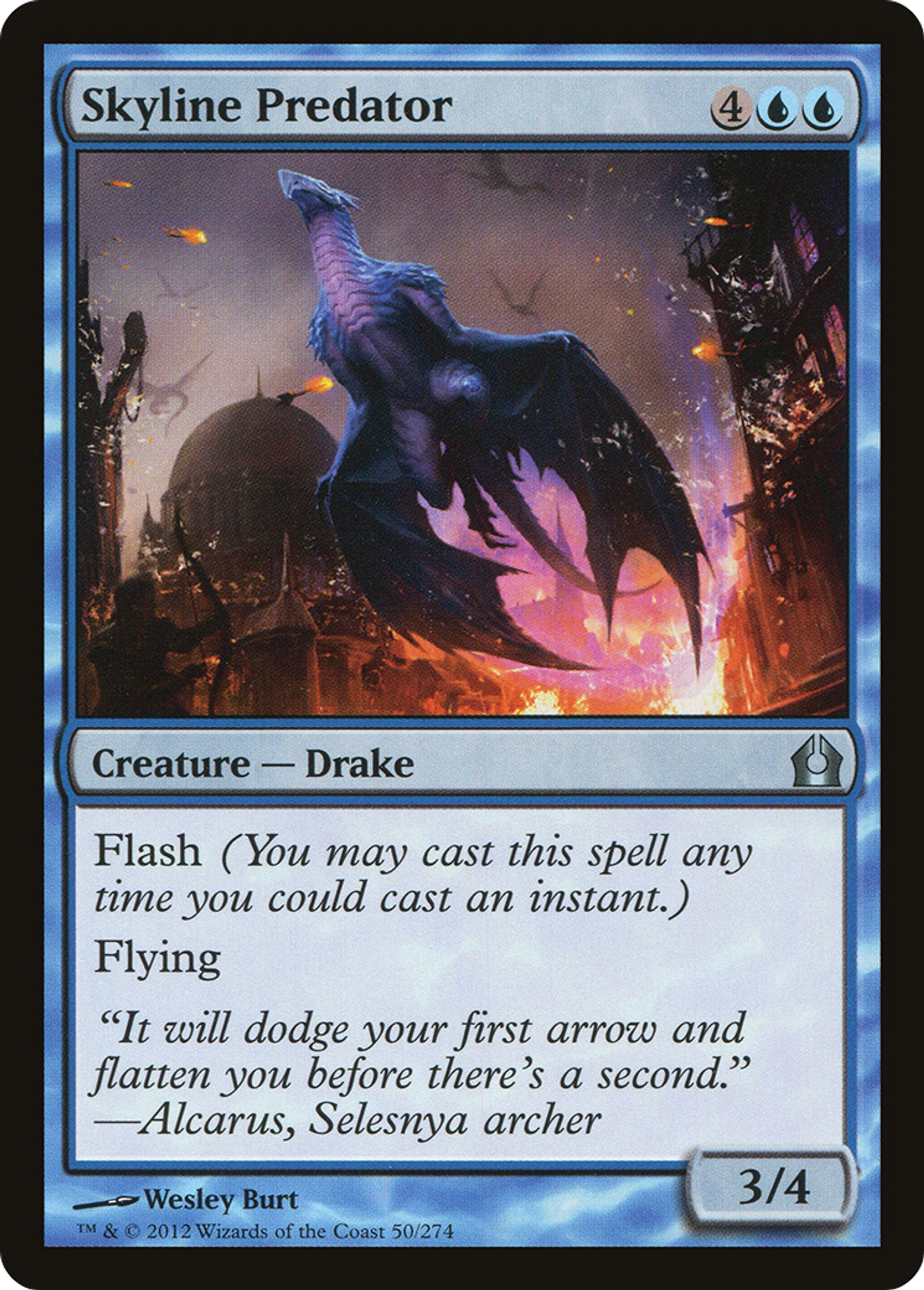 Skyline Predator — Return to Ravnica — Magic: The Gathering