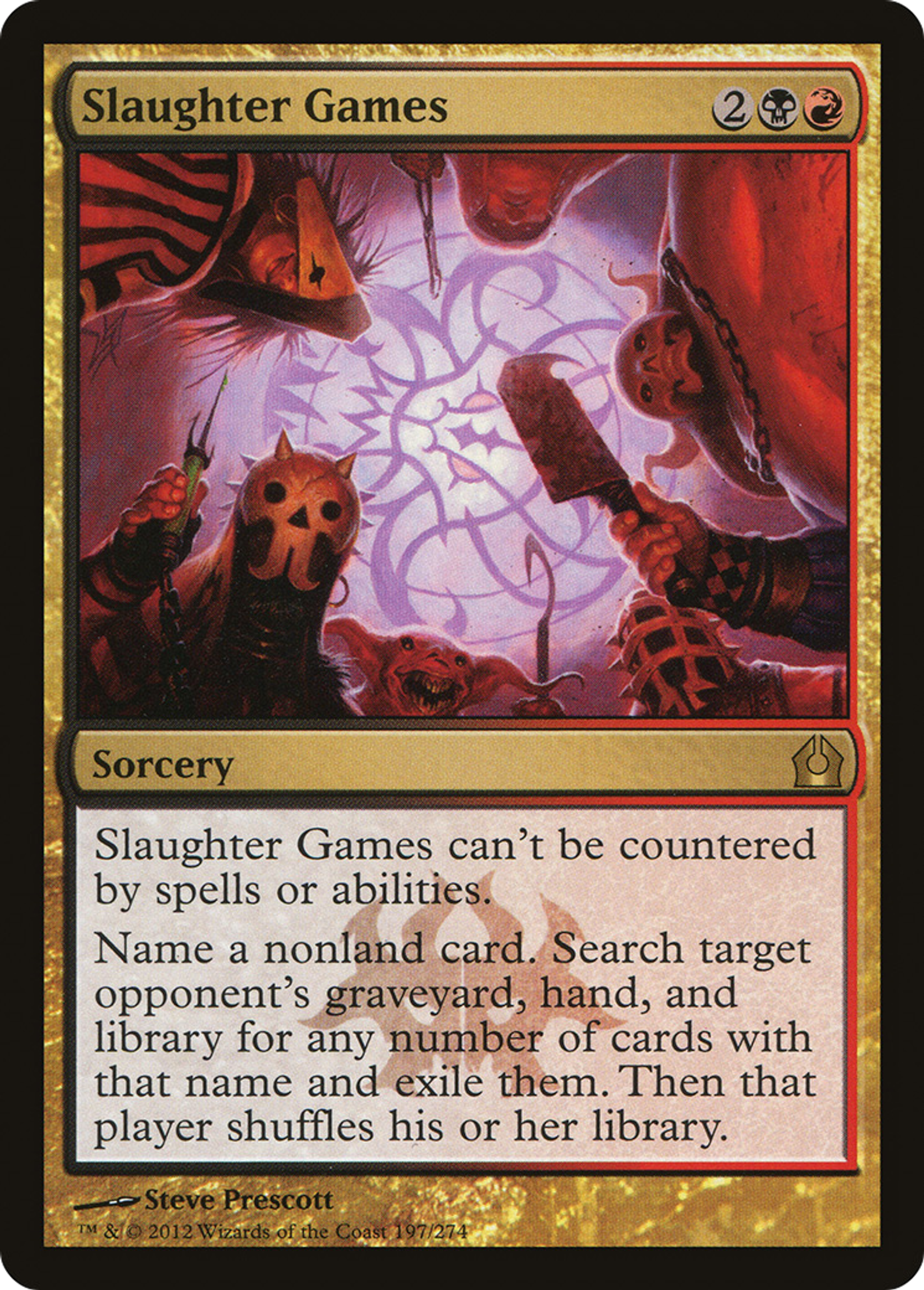 Jeux de massacre — Return to Ravnica — Magic: The Gathering