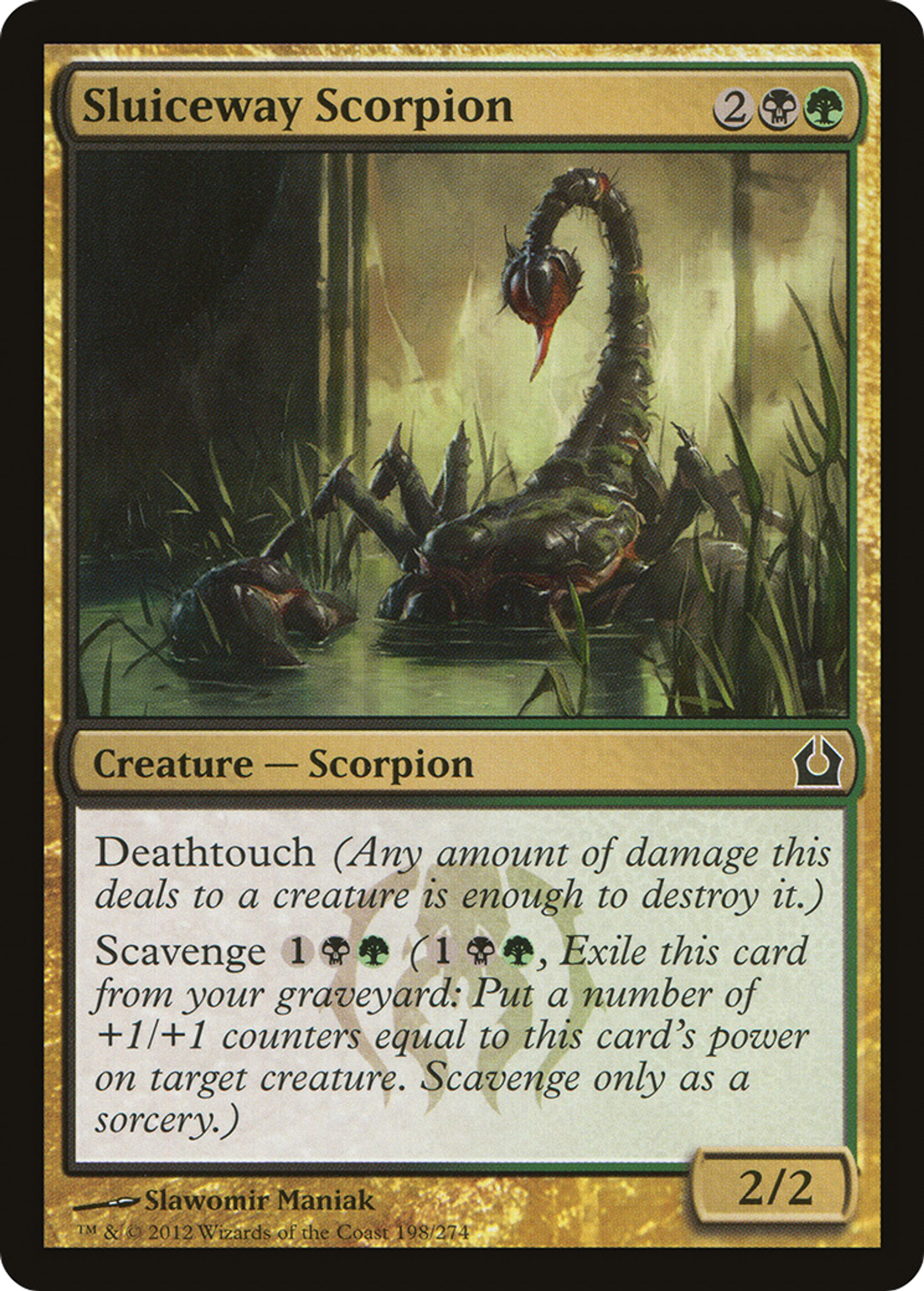 Scorpion des écluses — Return to Ravnica — Magic: The Gathering