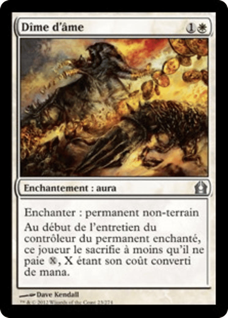 Dîme d'âme — Return to Ravnica — Magic: The Gathering