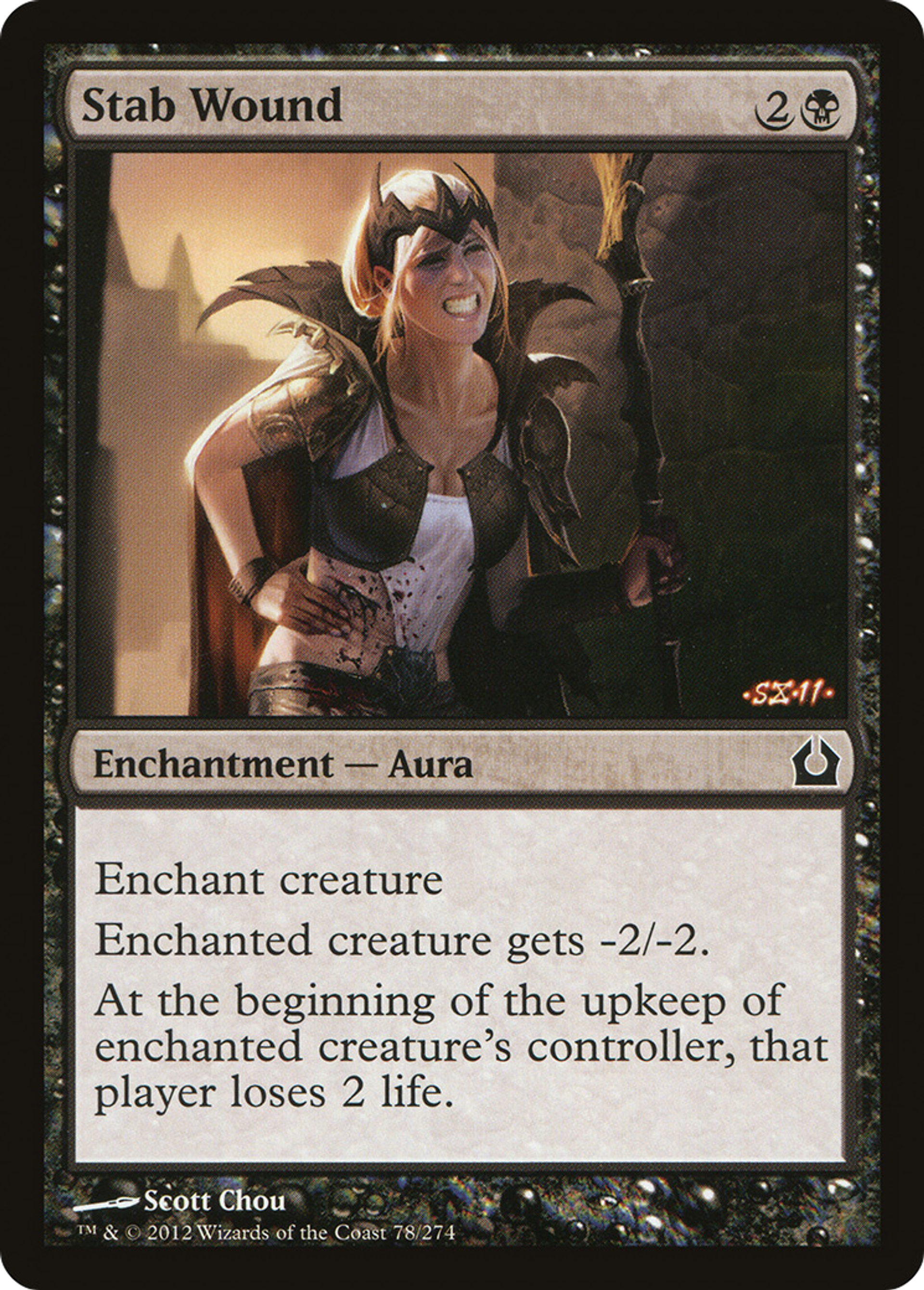 Stab Wound — Return to Ravnica — Magic: The Gathering