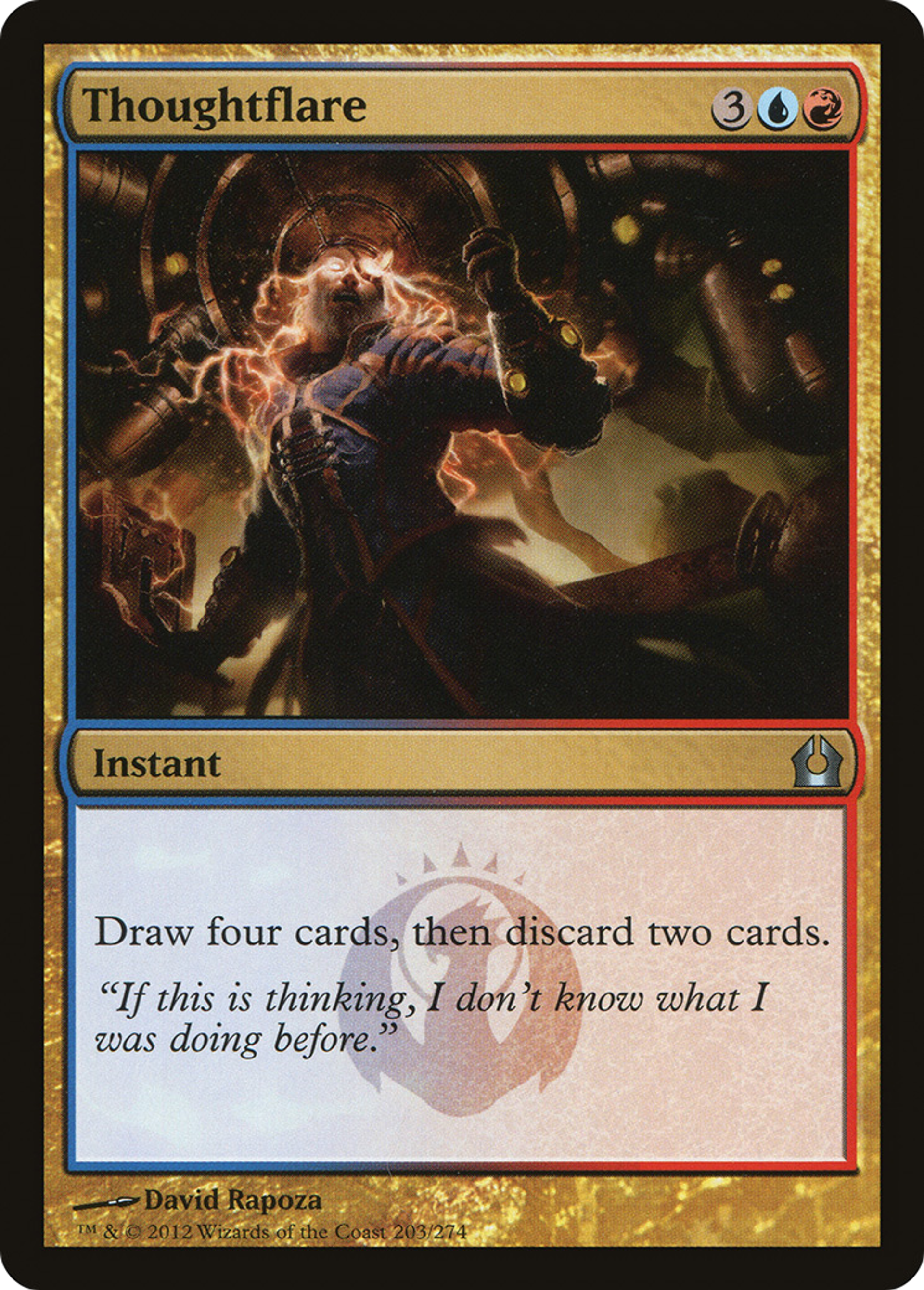 Flamboiement de pensée — Return to Ravnica — Magic: The Gathering