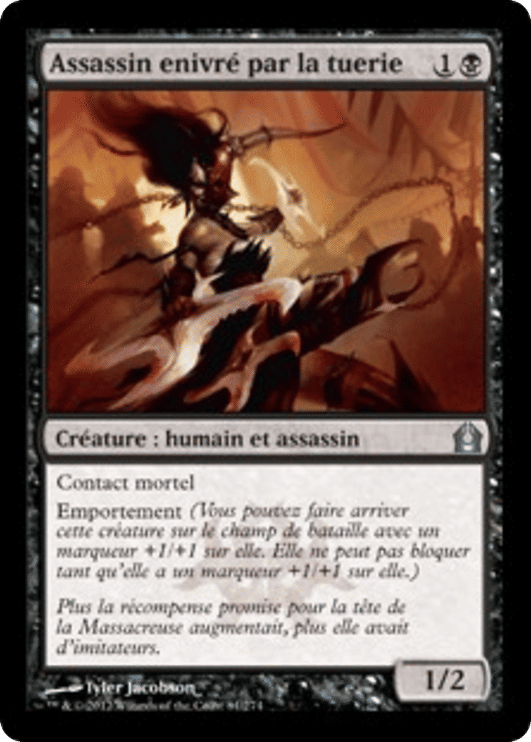 Assassin enivré par la tuerie — Return to Ravnica — Magic: The Gathering