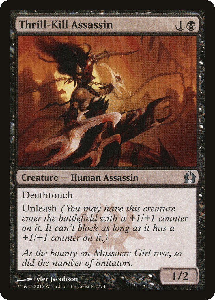 Thrill-Kill Assassin — Return to Ravnica — Magic: The Gathering