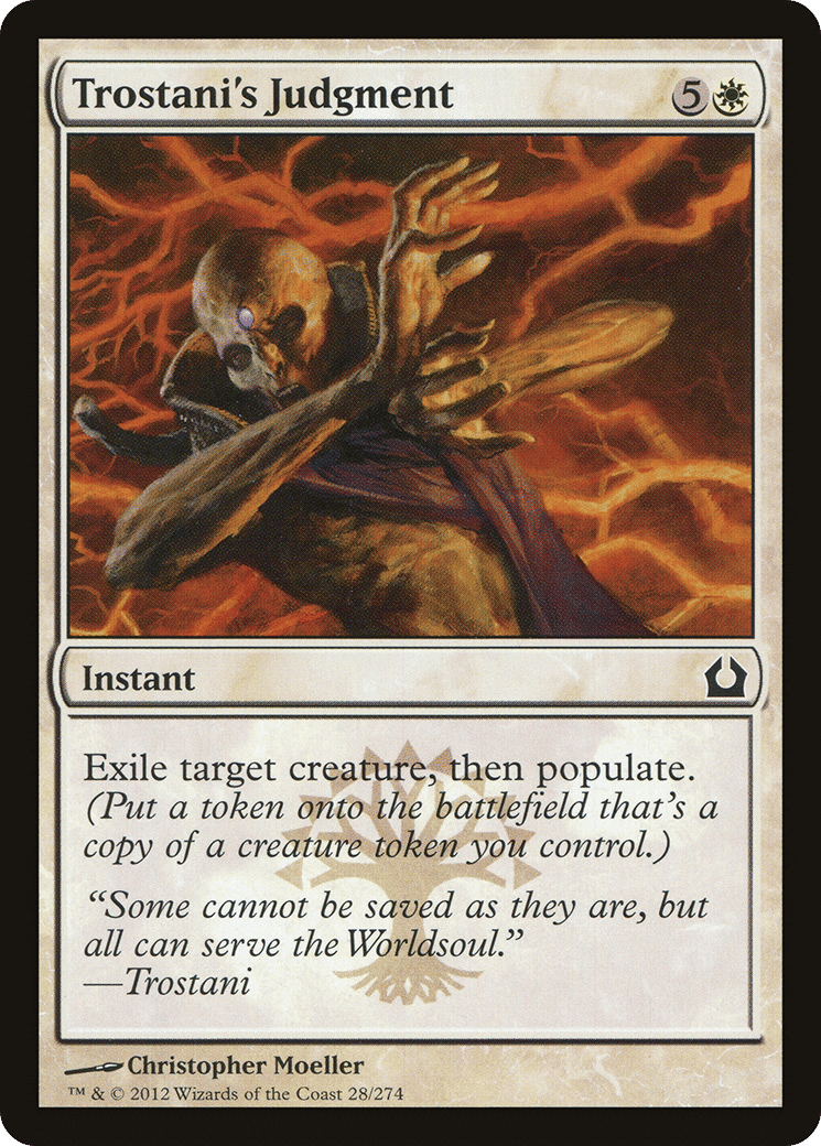 Trostani's Judgment — Return to Ravnica — Magic: The Gathering
