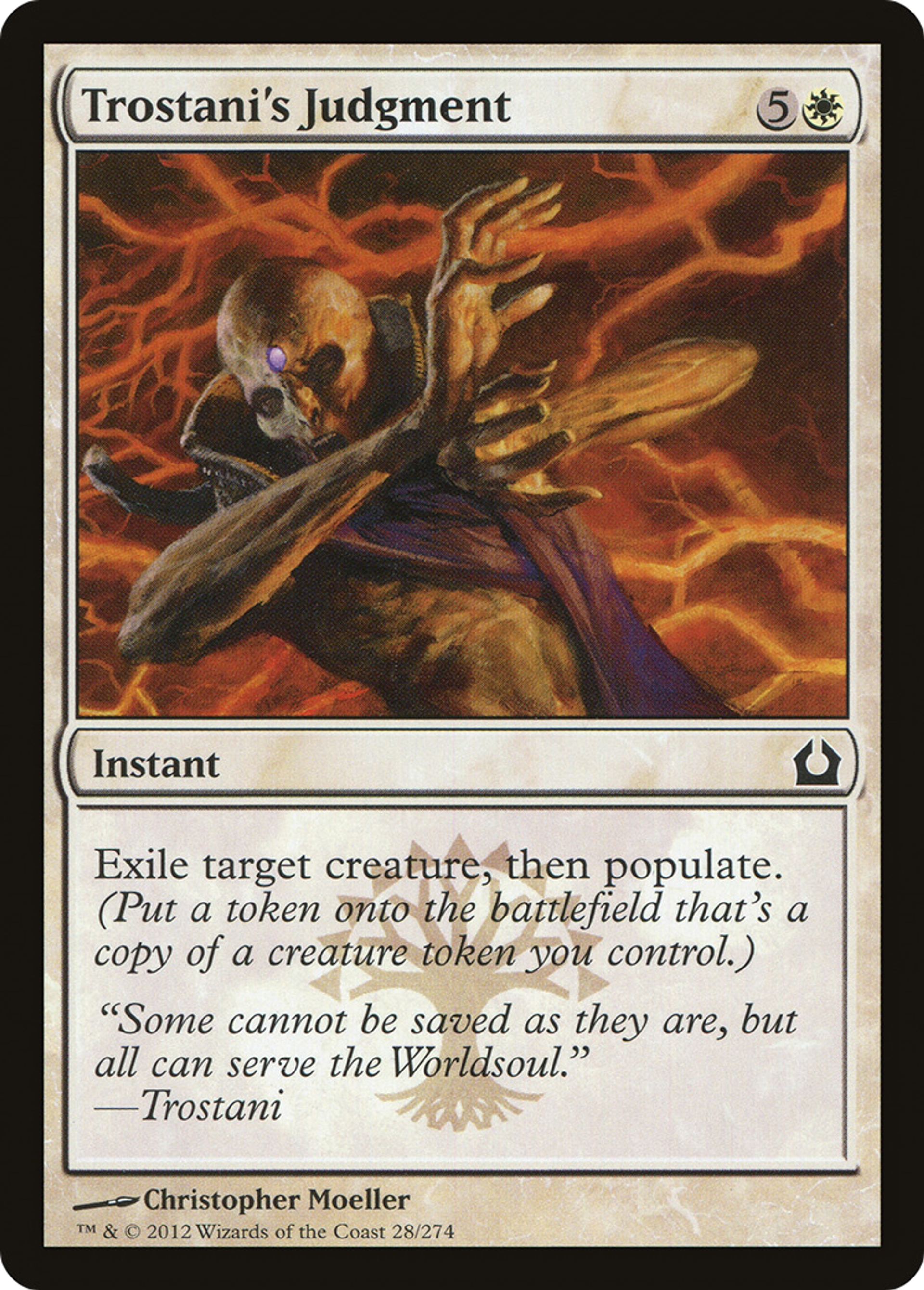 Trostani's Judgment — Return to Ravnica — Magic: The Gathering