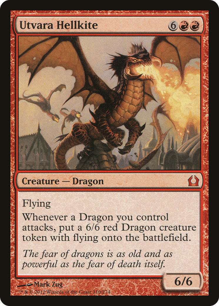 Utvara Hellkite — Return to Ravnica — Magic: The Gathering