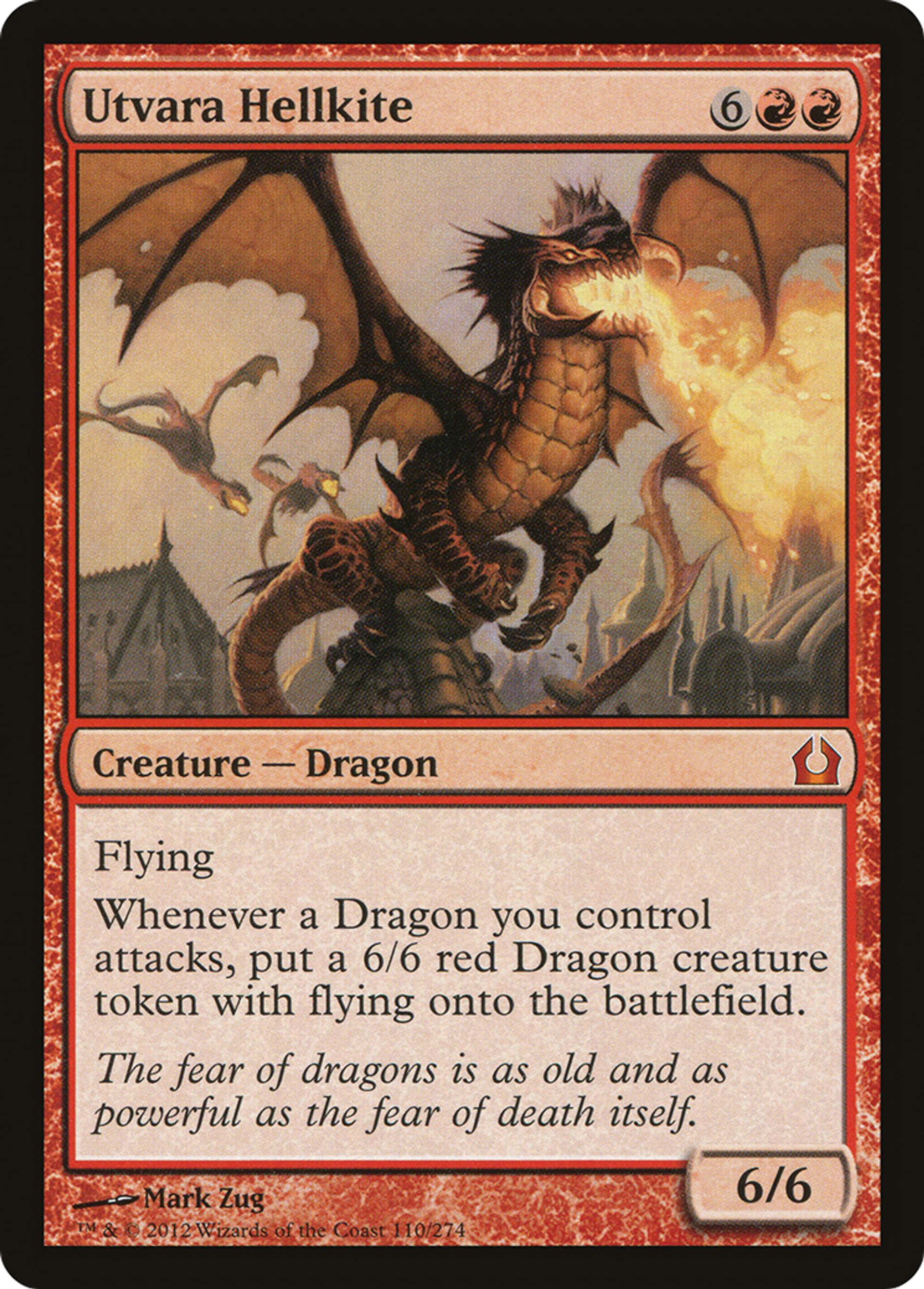 Utvara Hellkite — Return to Ravnica — Magic: The Gathering