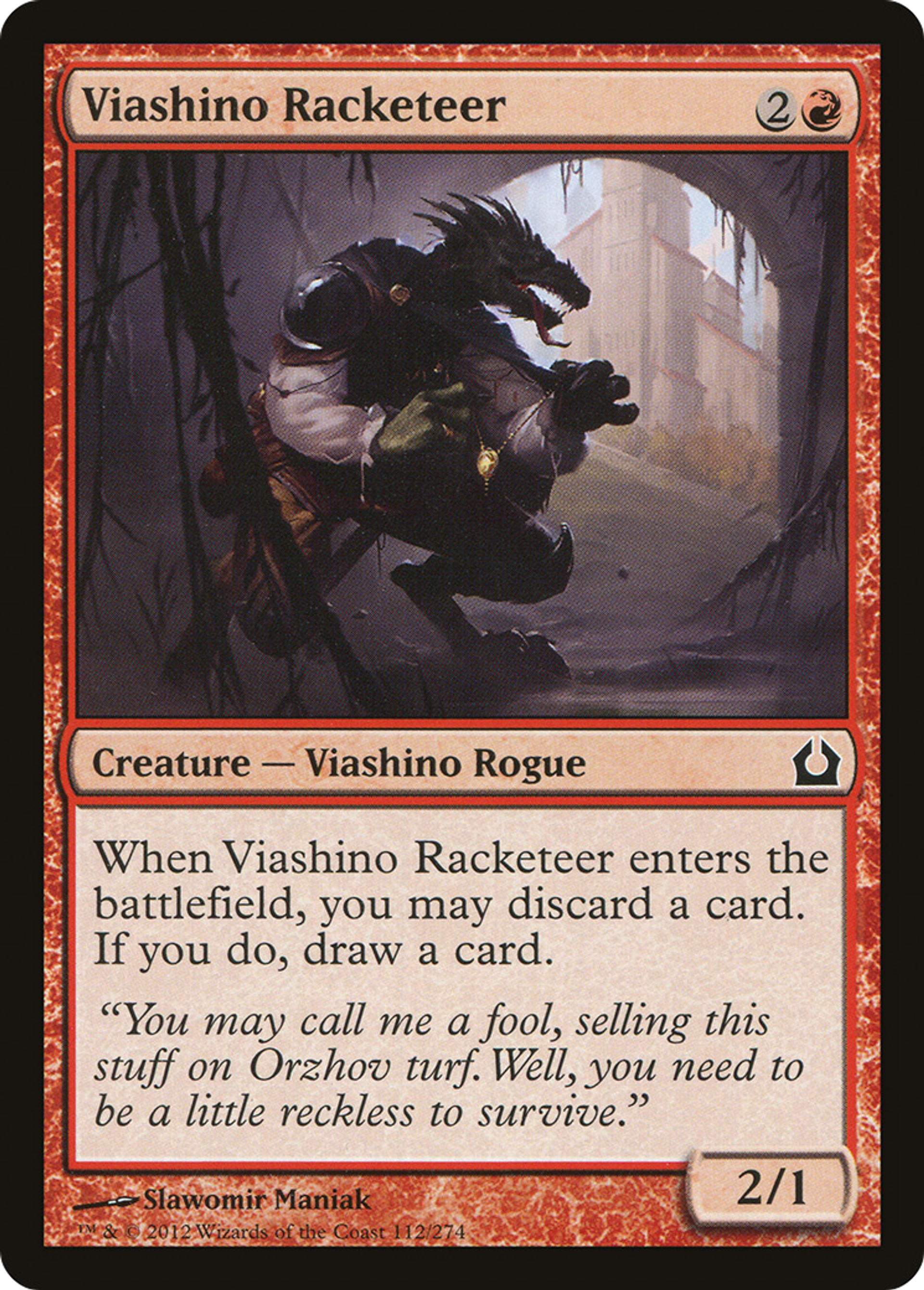 Viashino Racketeer — Return to Ravnica — Magic: The Gathering