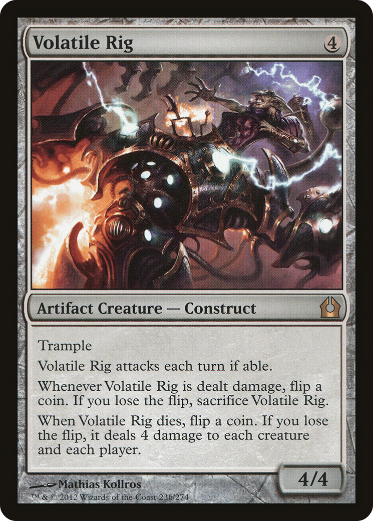 Volatile Rig — Return to Ravnica — Magic: The Gathering