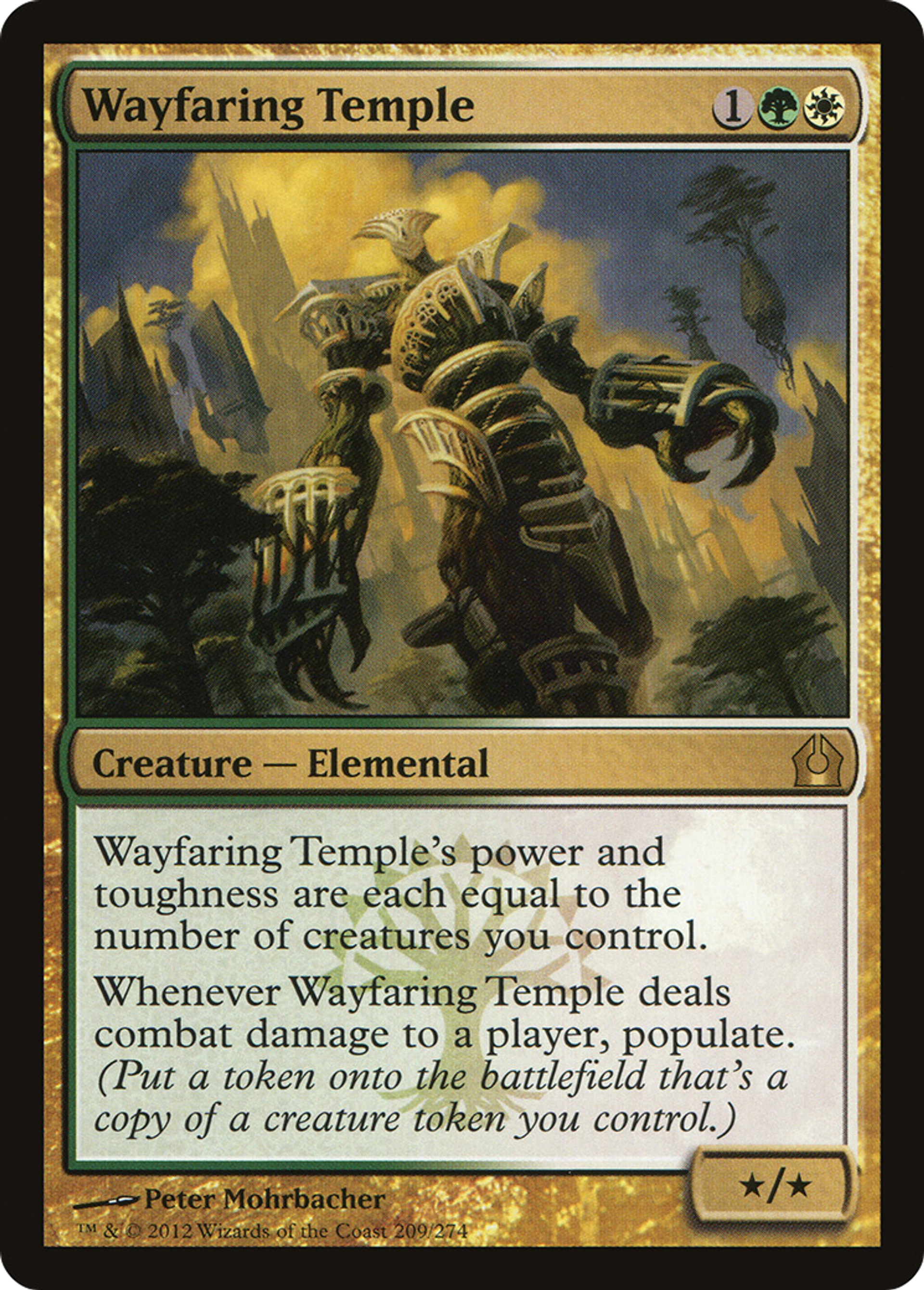 Temple des voyageurs — Return to Ravnica — Magic: The Gathering