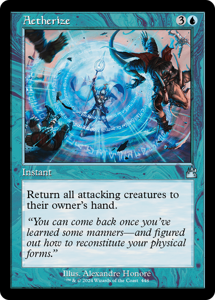 Aetherize — Ravnica Remastered — Magic: The Gathering