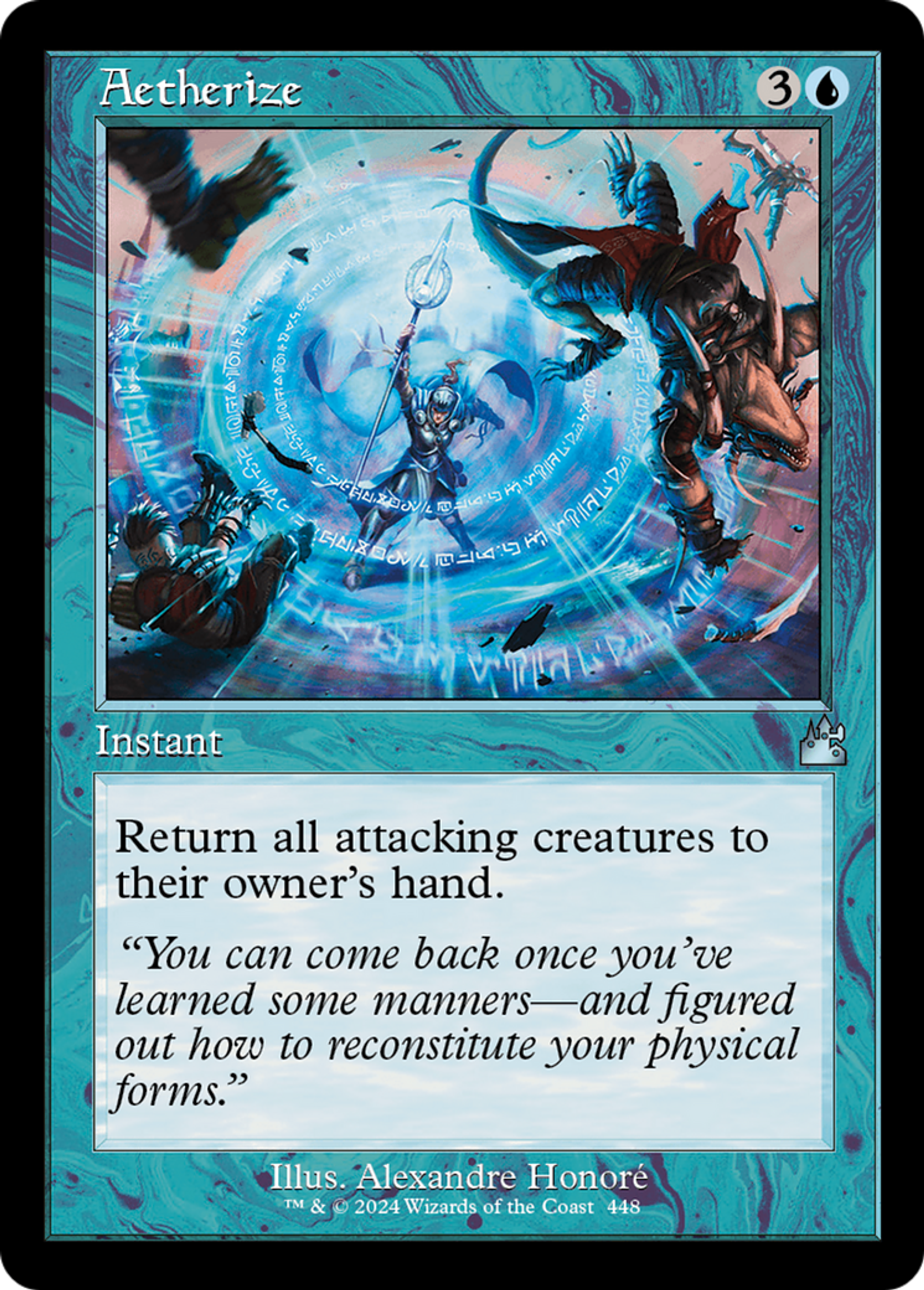 Aetherize — Ravnica Remastered — Magic: The Gathering