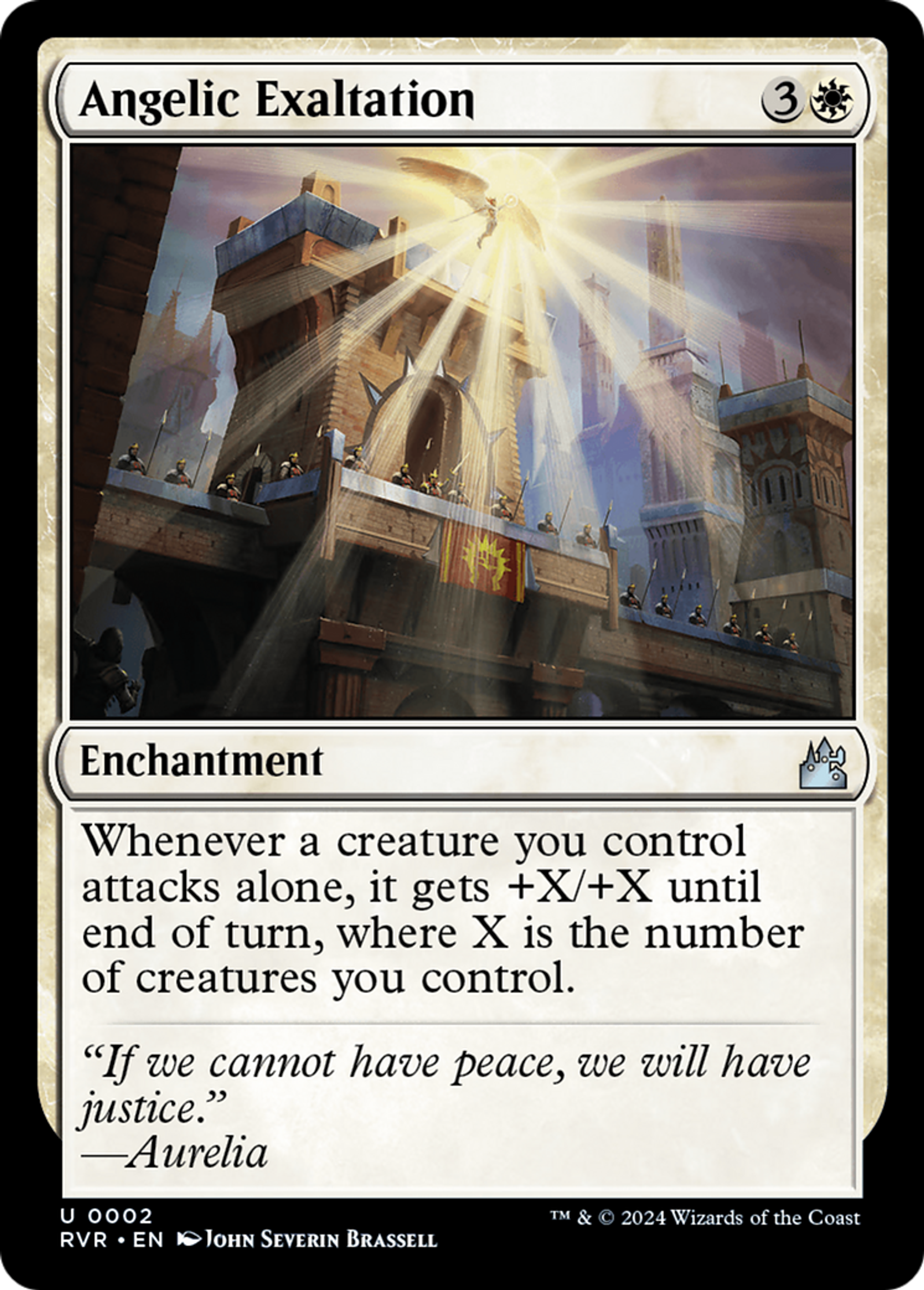 Angelic Exaltation — Ravnica Remastered — Magic: The Gathering