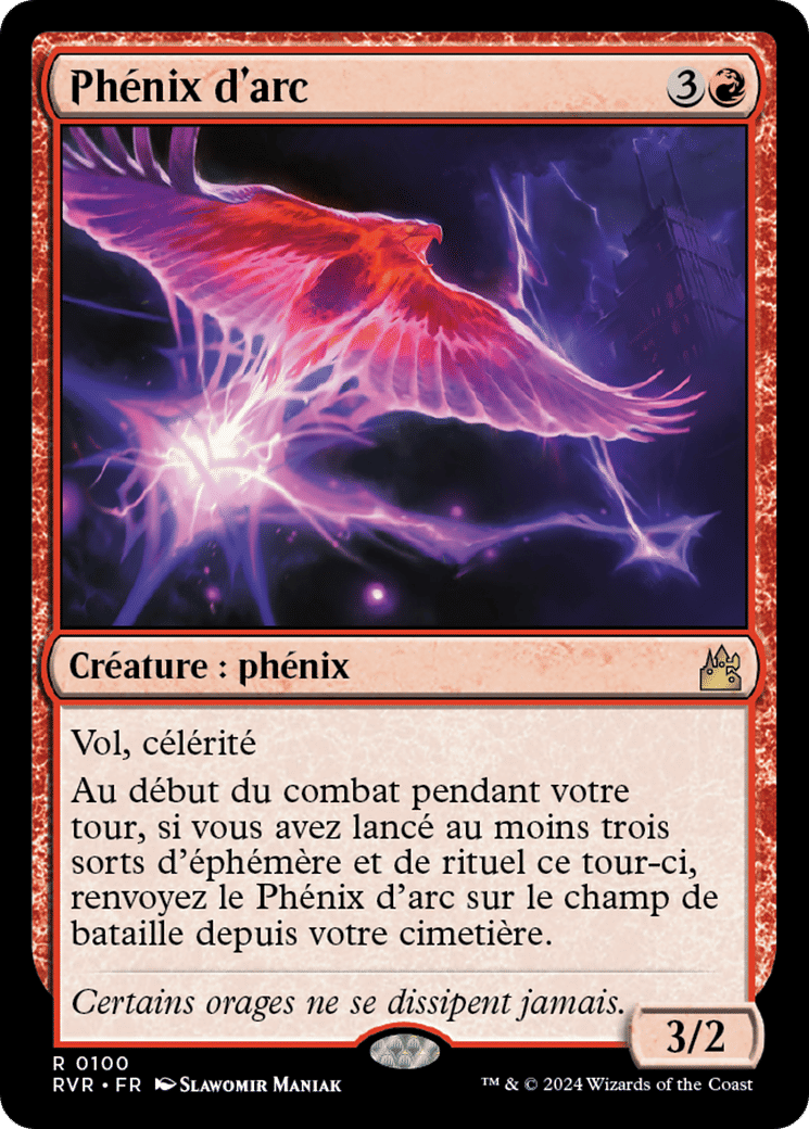 Phénix d'arc — Ravnica Remastered — Magic: The Gathering