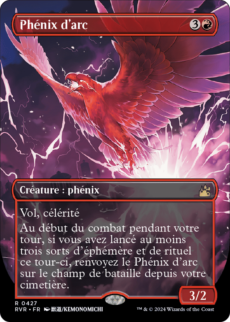 Phénix d'arc — Ravnica Remastered — Magic: The Gathering