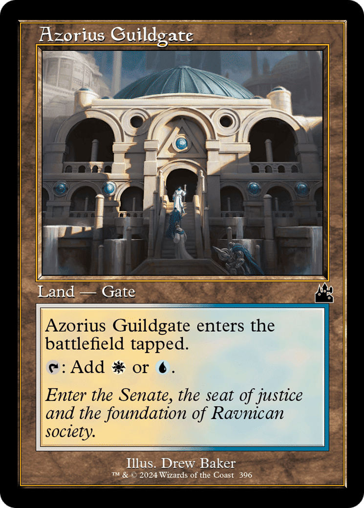 Azorius Guildgate — Ravnica Remastered — Magic: The Gathering
