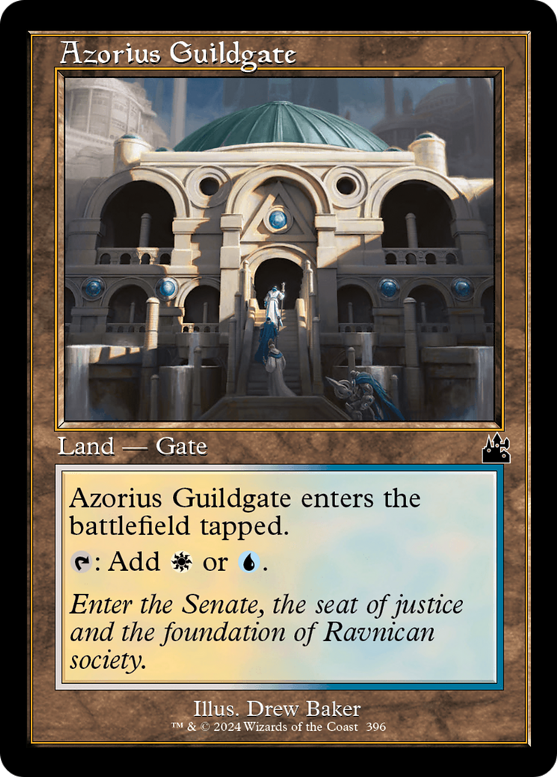 Azorius Guildgate — Ravnica Remastered — Magic: The Gathering