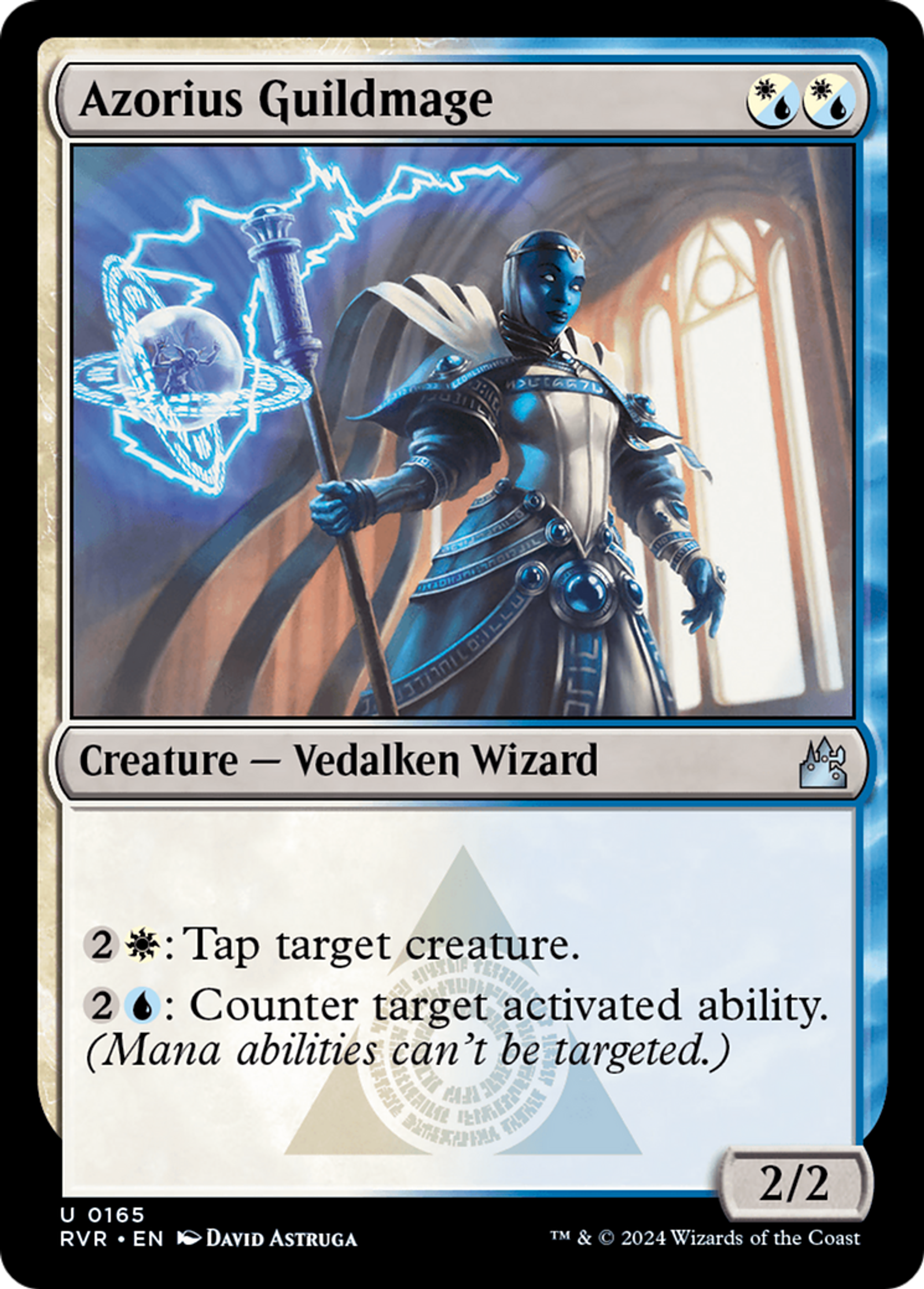 Azorius Guildmage — Ravnica Remastered — Magic: The Gathering