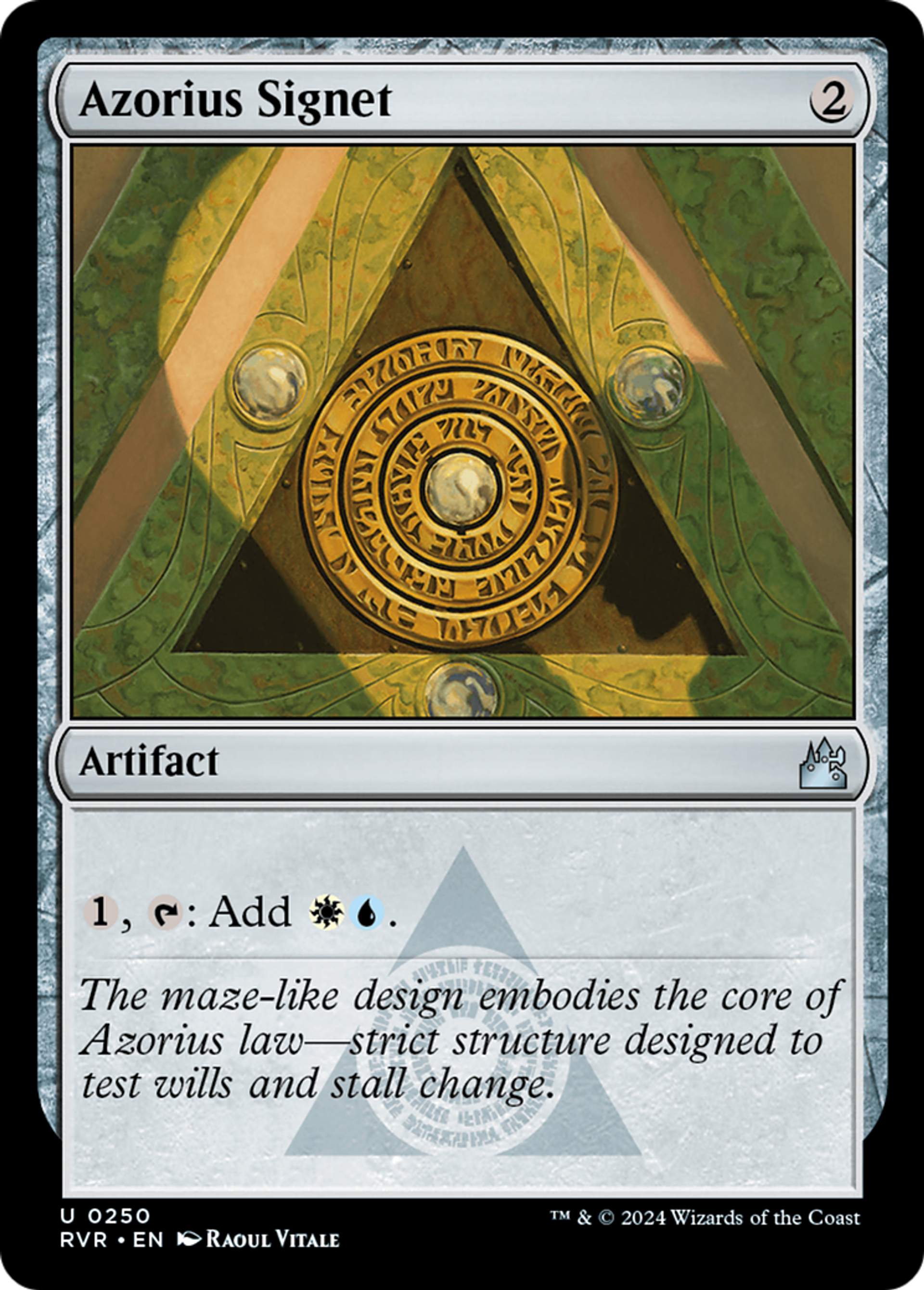 Cachet d'Azorius — Ravnica Remastered — Magic: The Gathering