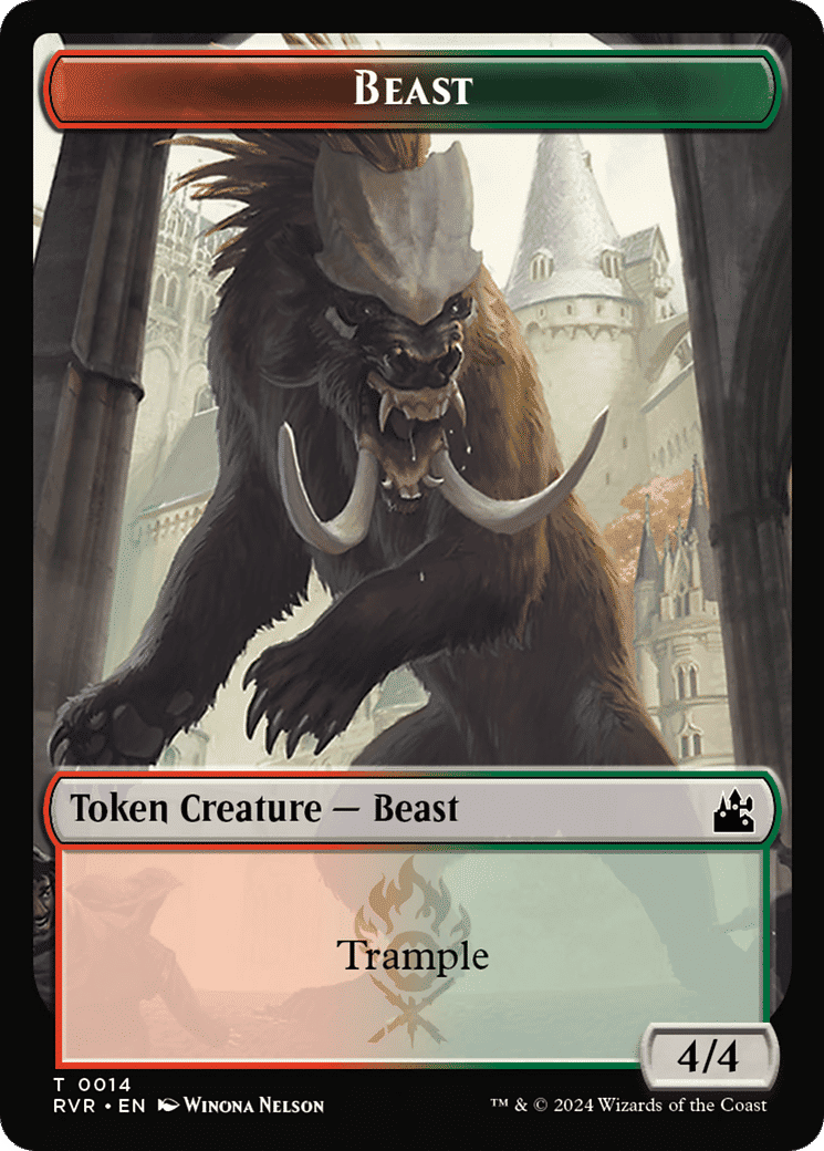 Beast — Ravnica Remastered — Magic: The Gathering