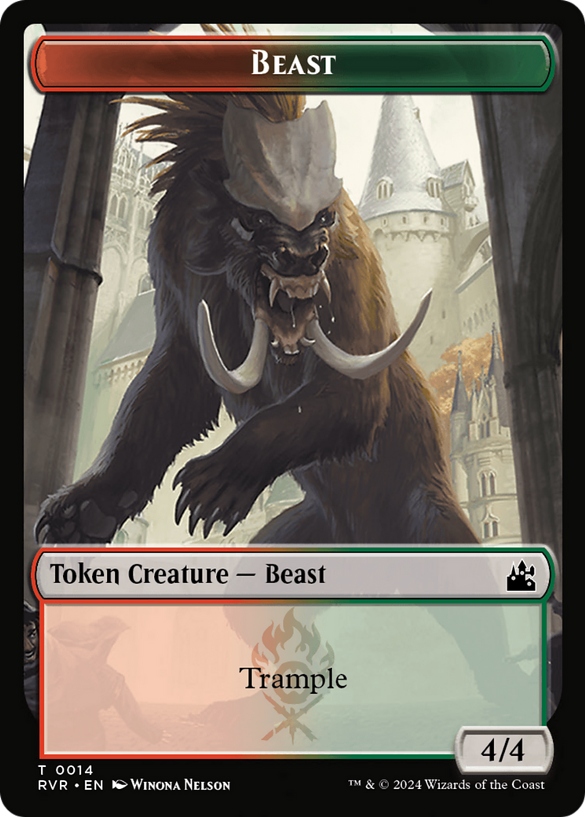 Beast — Ravnica Remastered — Magic: The Gathering