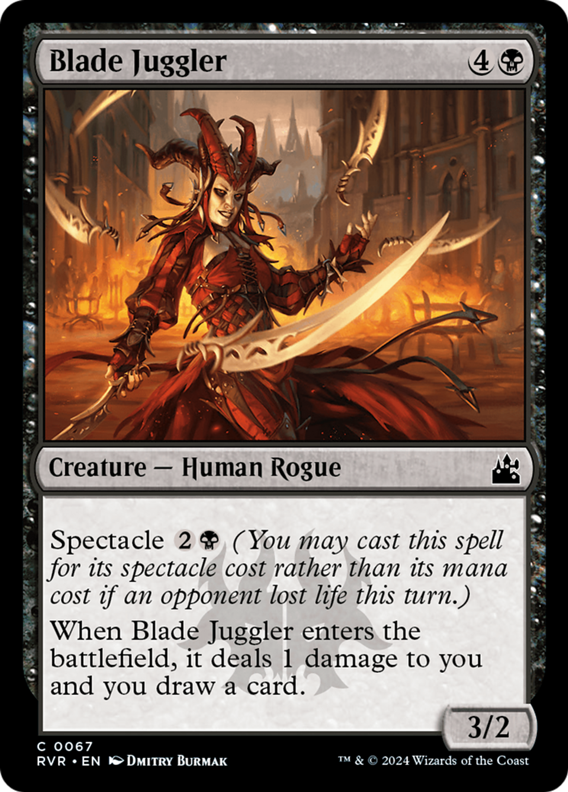 Blade Juggler — Ravnica Remastered — Magic: The Gathering
