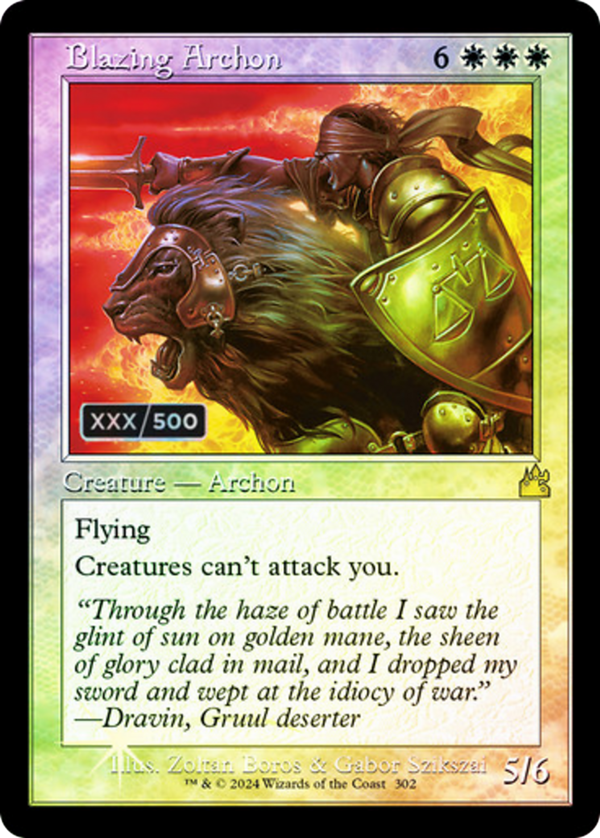 Archonte brûlant — Ravnica Remastered — Magic: The Gathering