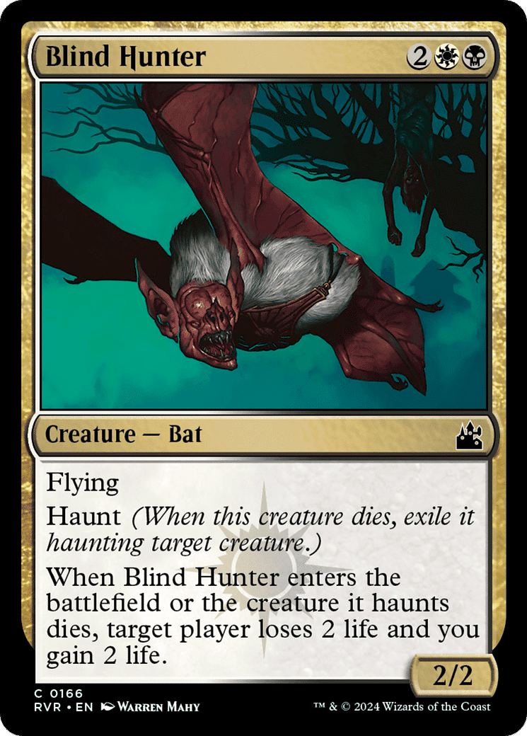 Blind Hunter — Ravnica Remastered — Magic: The Gathering