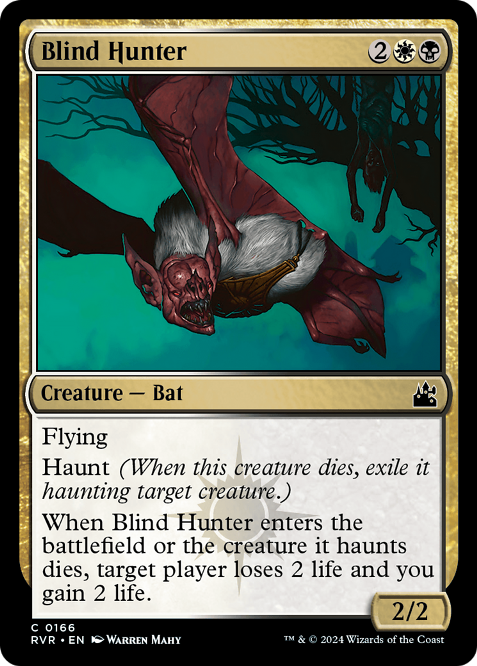 Blind Hunter — Ravnica Remastered — Magic: The Gathering