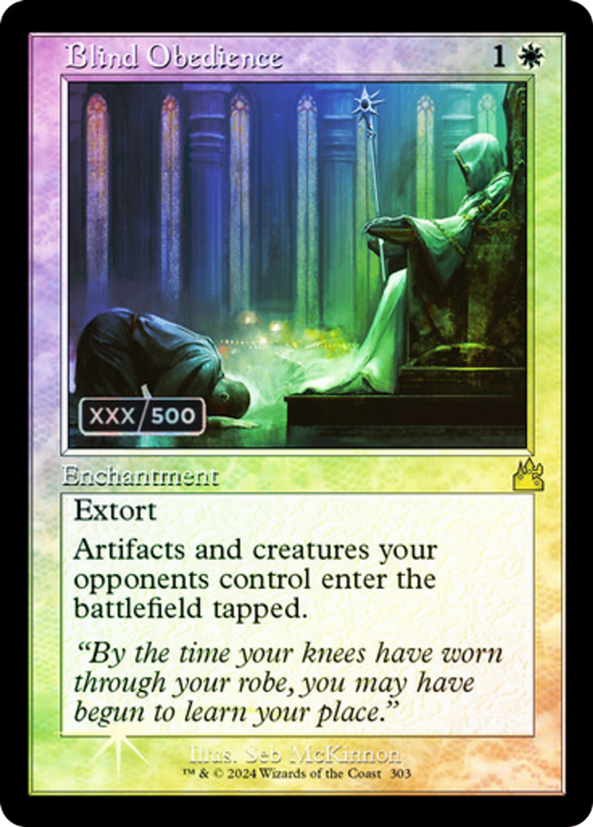 Obéissance aveugle — Ravnica Remastered — Magic: The Gathering